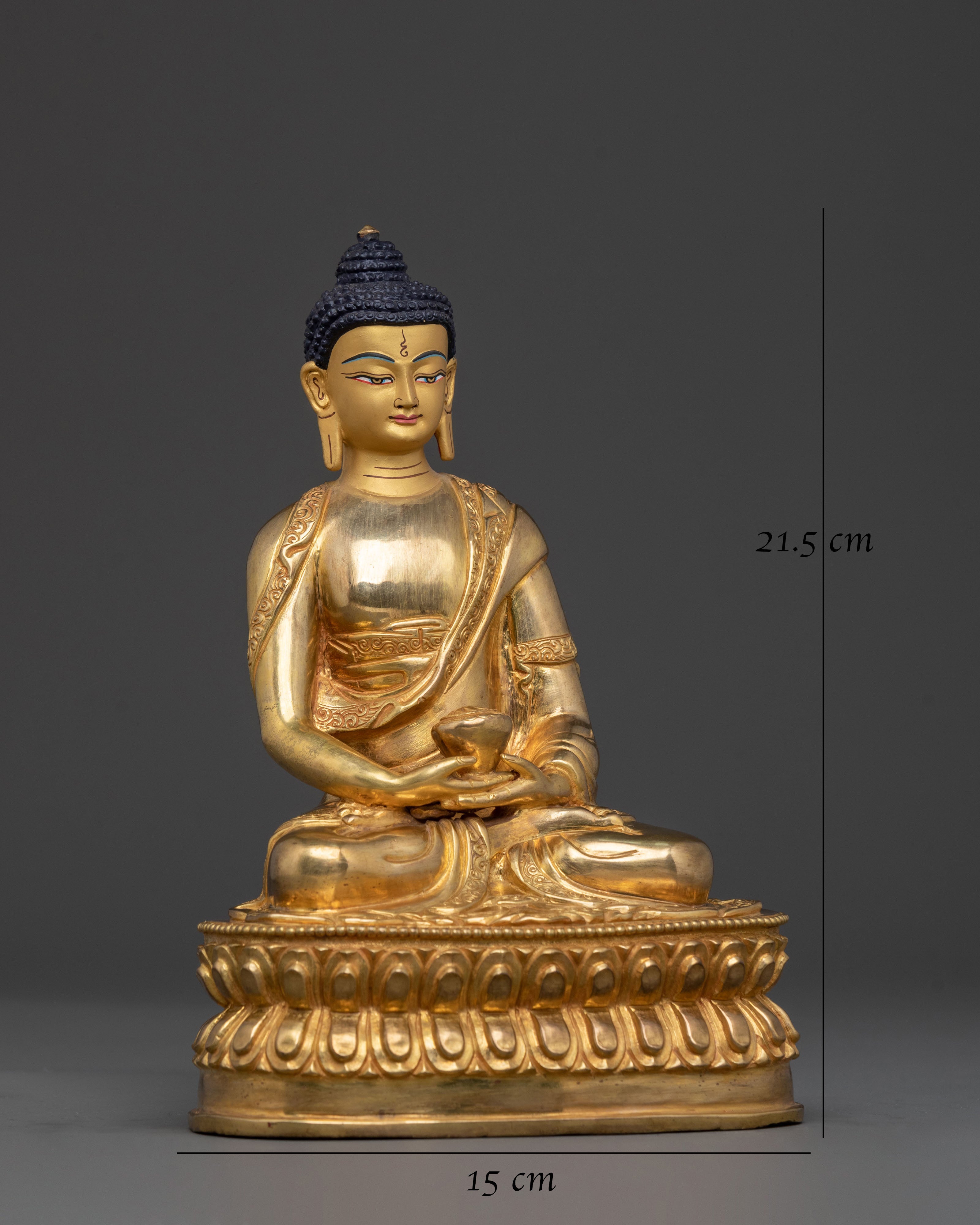 Handmade Amitabha Buddha Statue | Enlightened Figurine