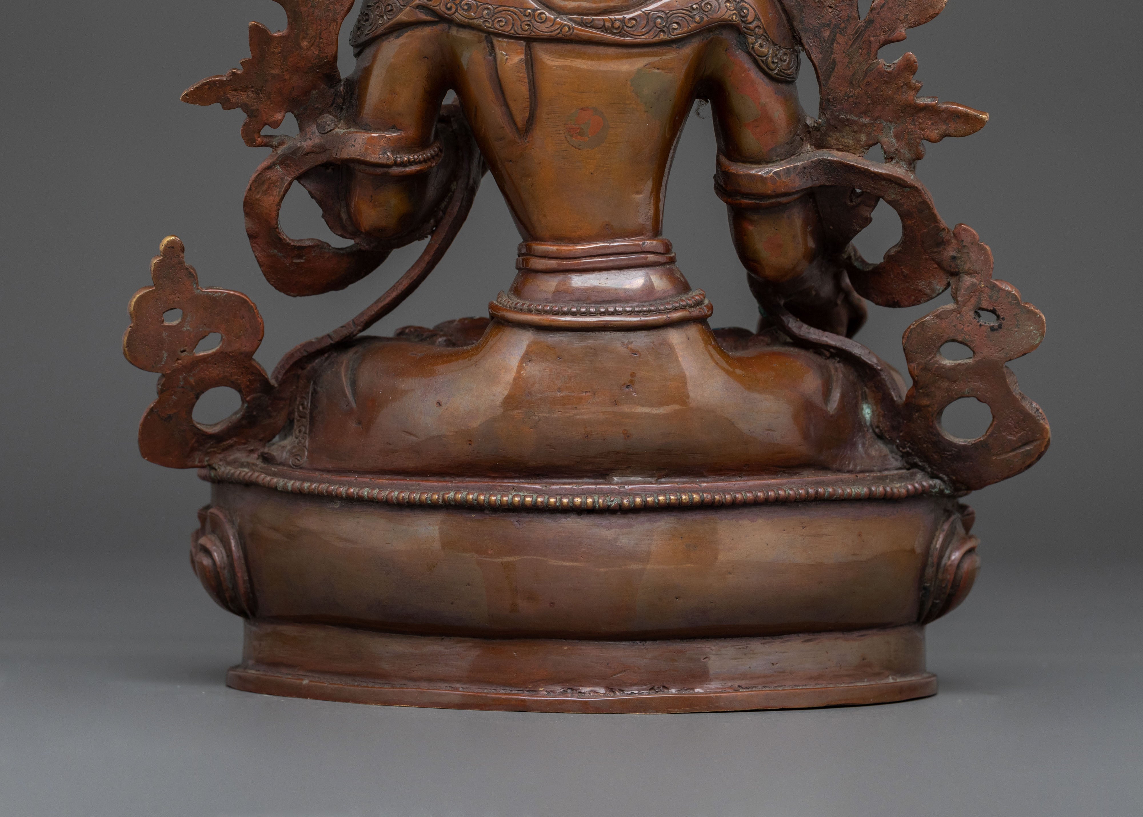 White Tara Sacred Statue | Divine Guardian