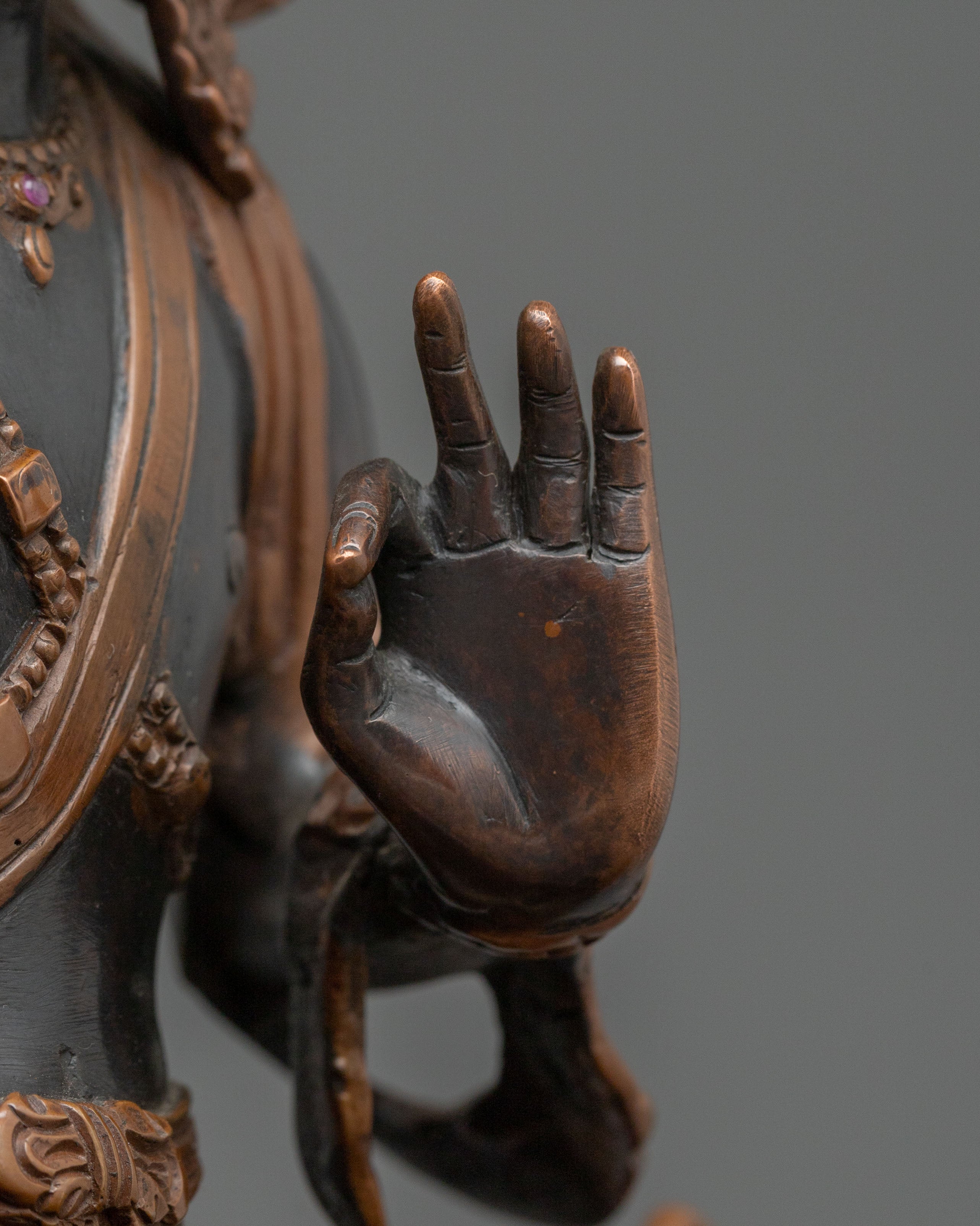Tibetan Buddhist Master Naropa Statue: Spiritual Decor
