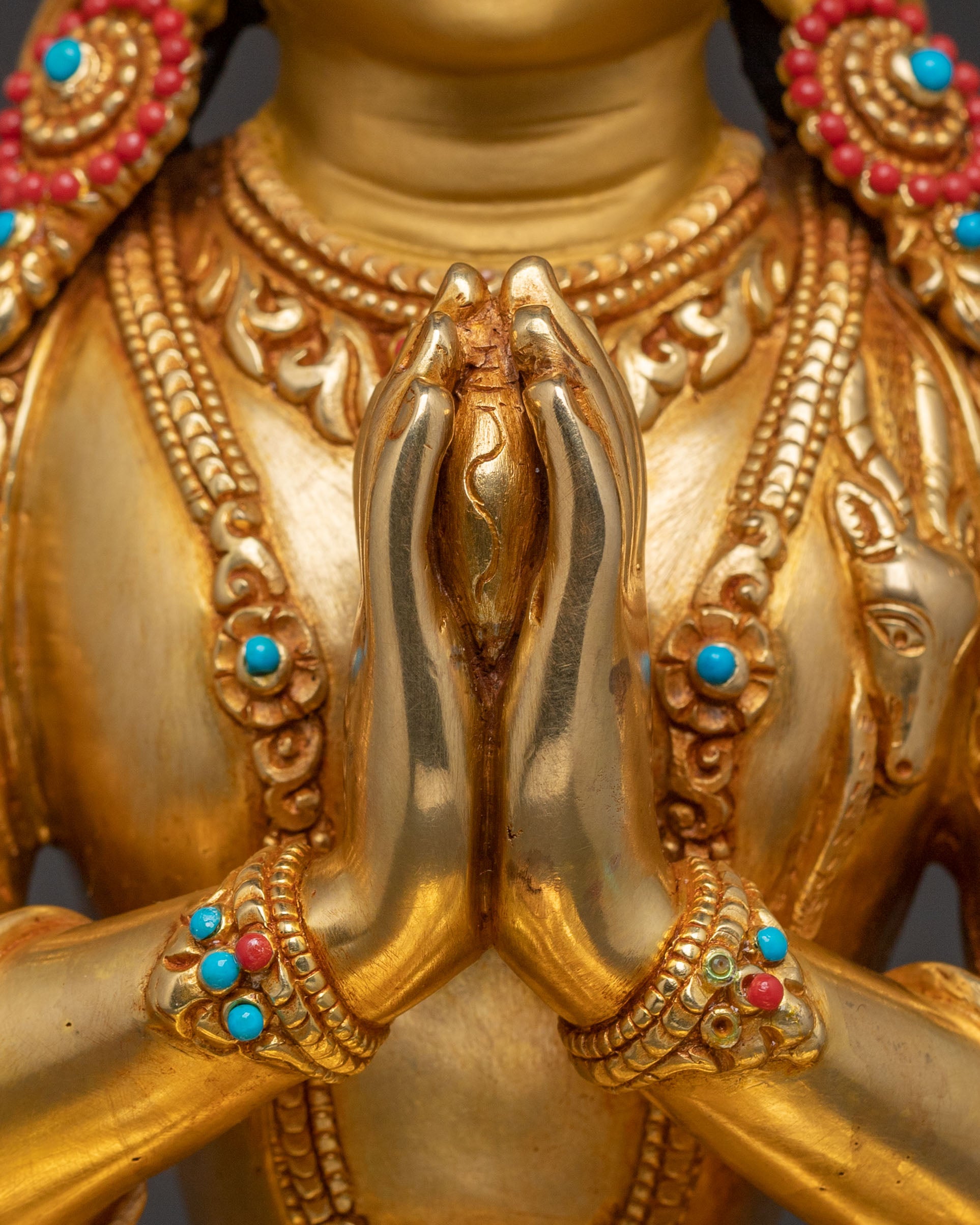 Bodhisattva Chenrezig Statue | Himalayan Serenity