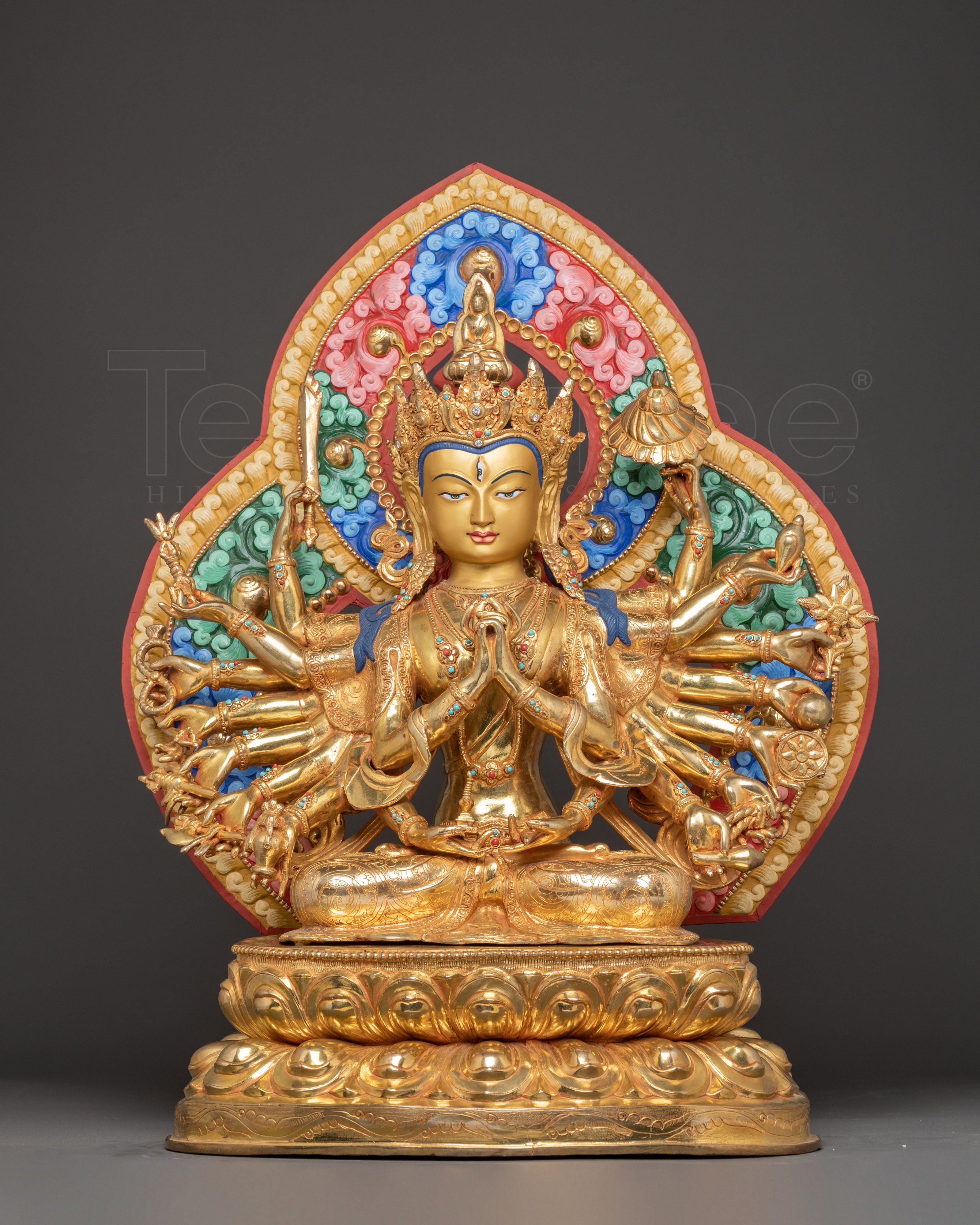 Magnificent Chundi Golden Statue 