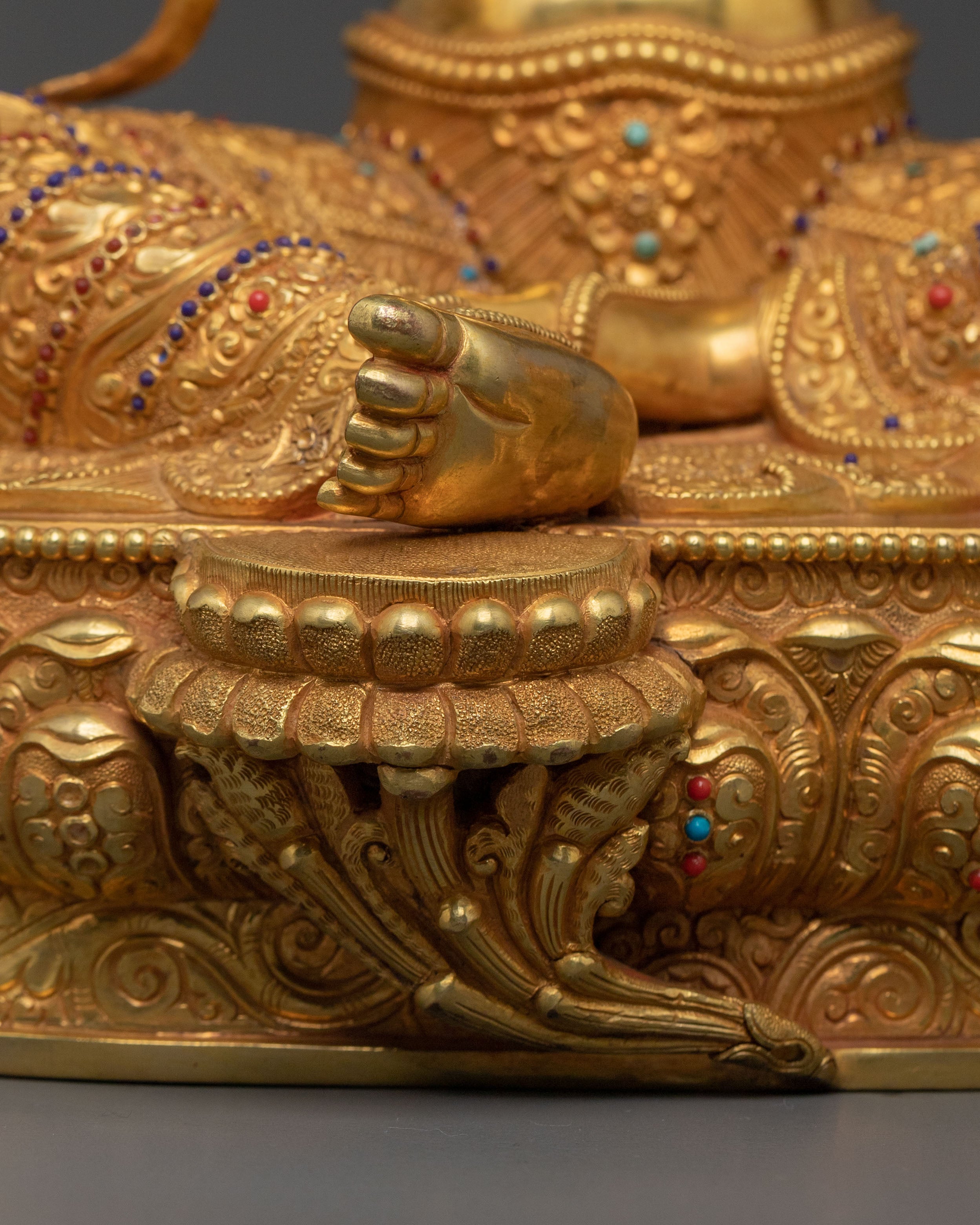 Tibetan Green Tara Compassion Goddess Statue
