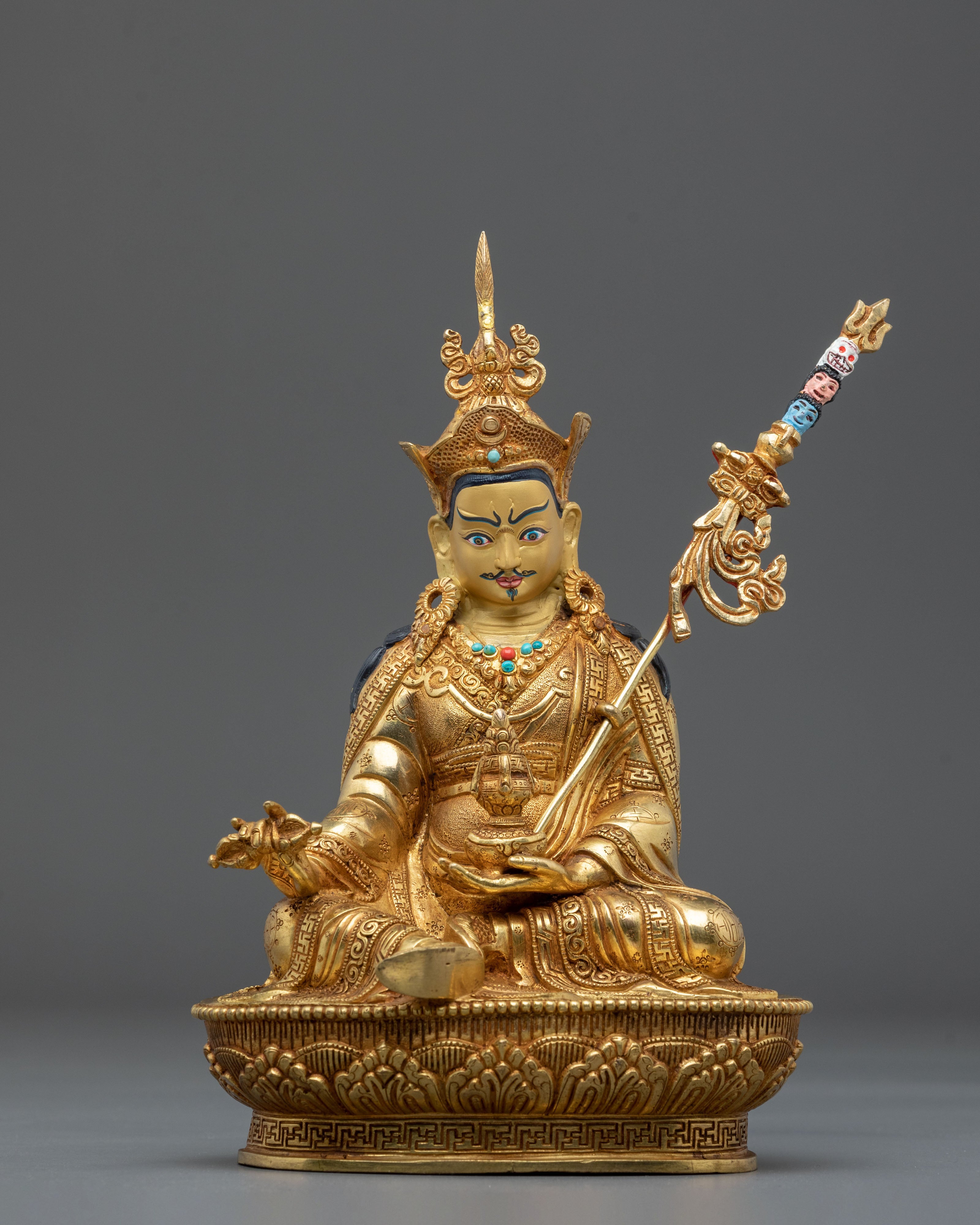 Himalayan Guru Rinpoche Spiritual Figurine