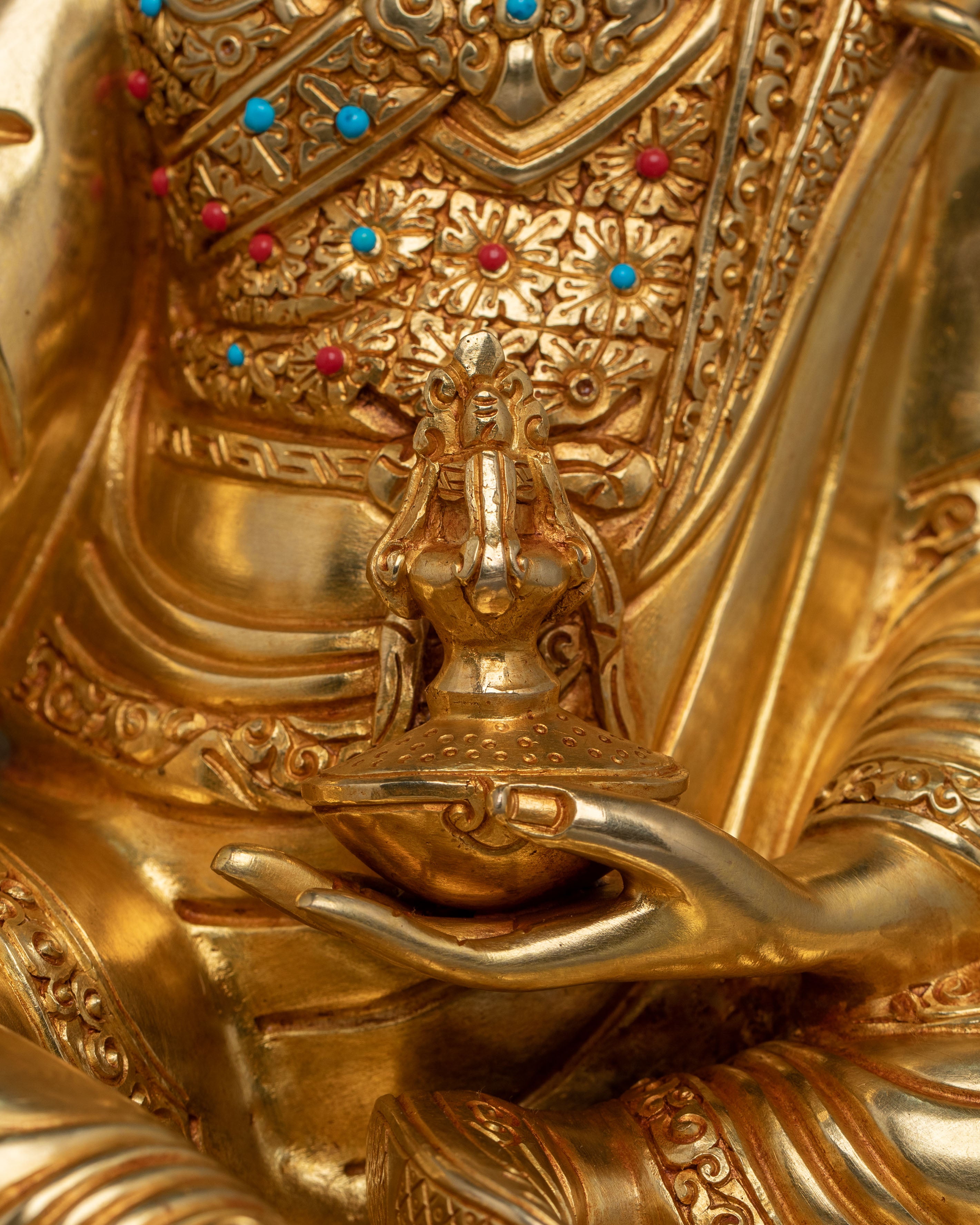 Guru Rinpoche Sculpture | Tantric Master of Tibetan Buddhism