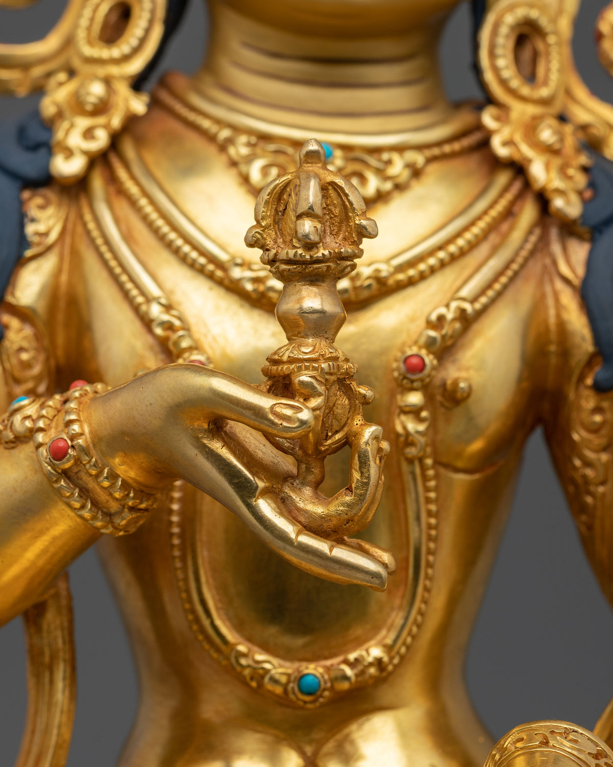 Vajrasattva Copper Statue | Bearer of the Vajra and Bell