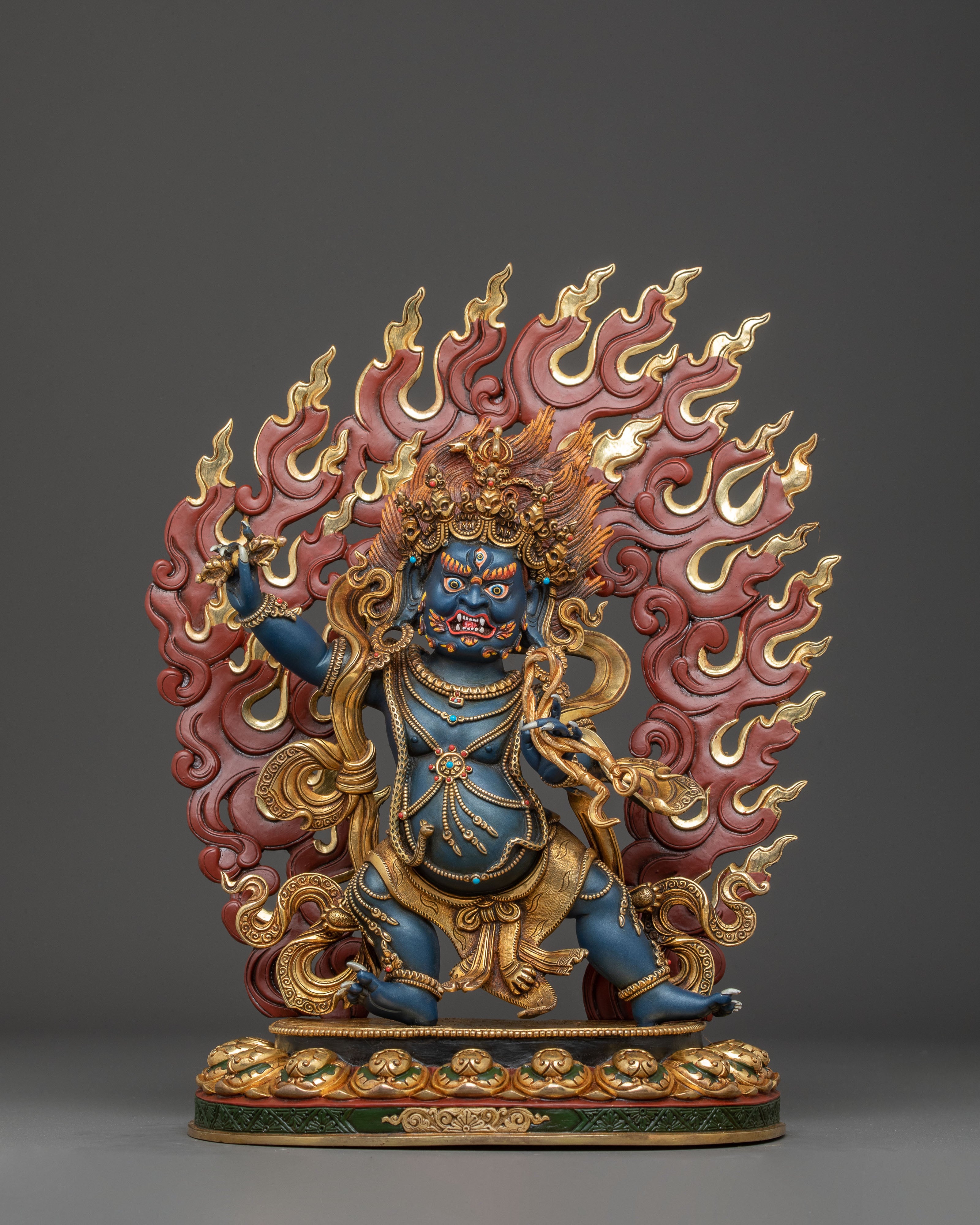 Handmade Vajrapani Statue: The Protector of Dharma