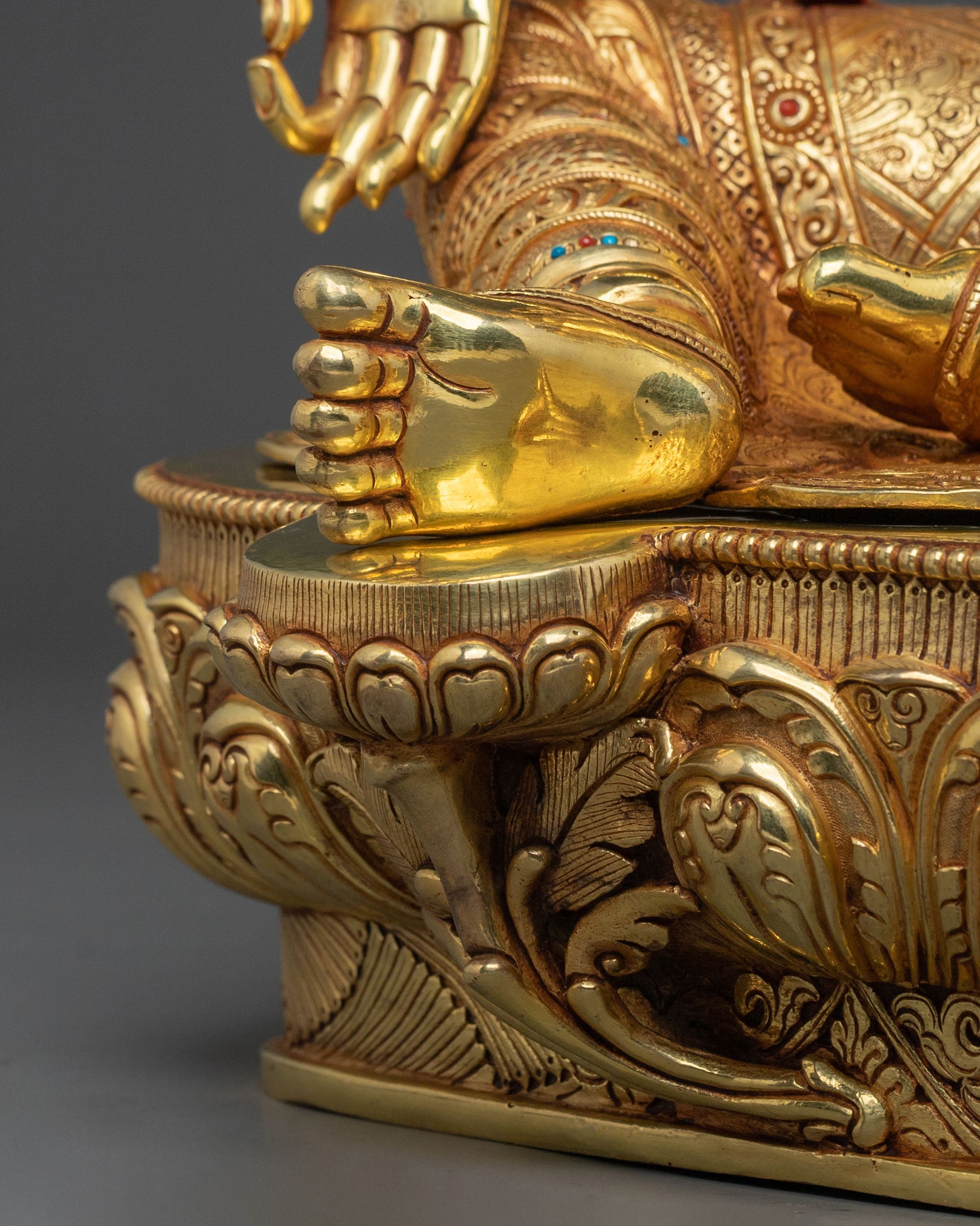 Handcrafted Green Tara Statue | Symbol of Healing