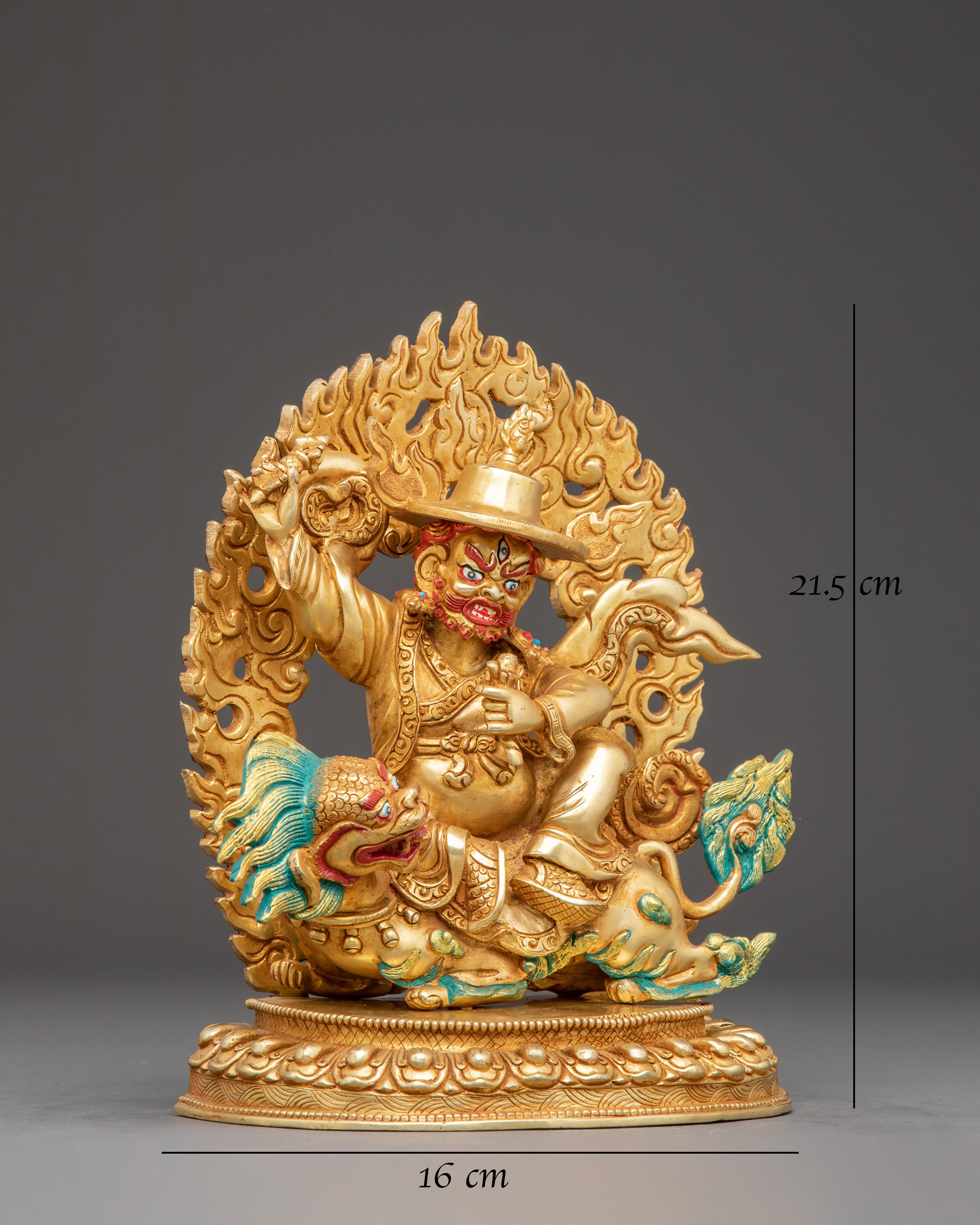 Himalayan Droje Legpa Statue | Traditional Tibetan Sculpture