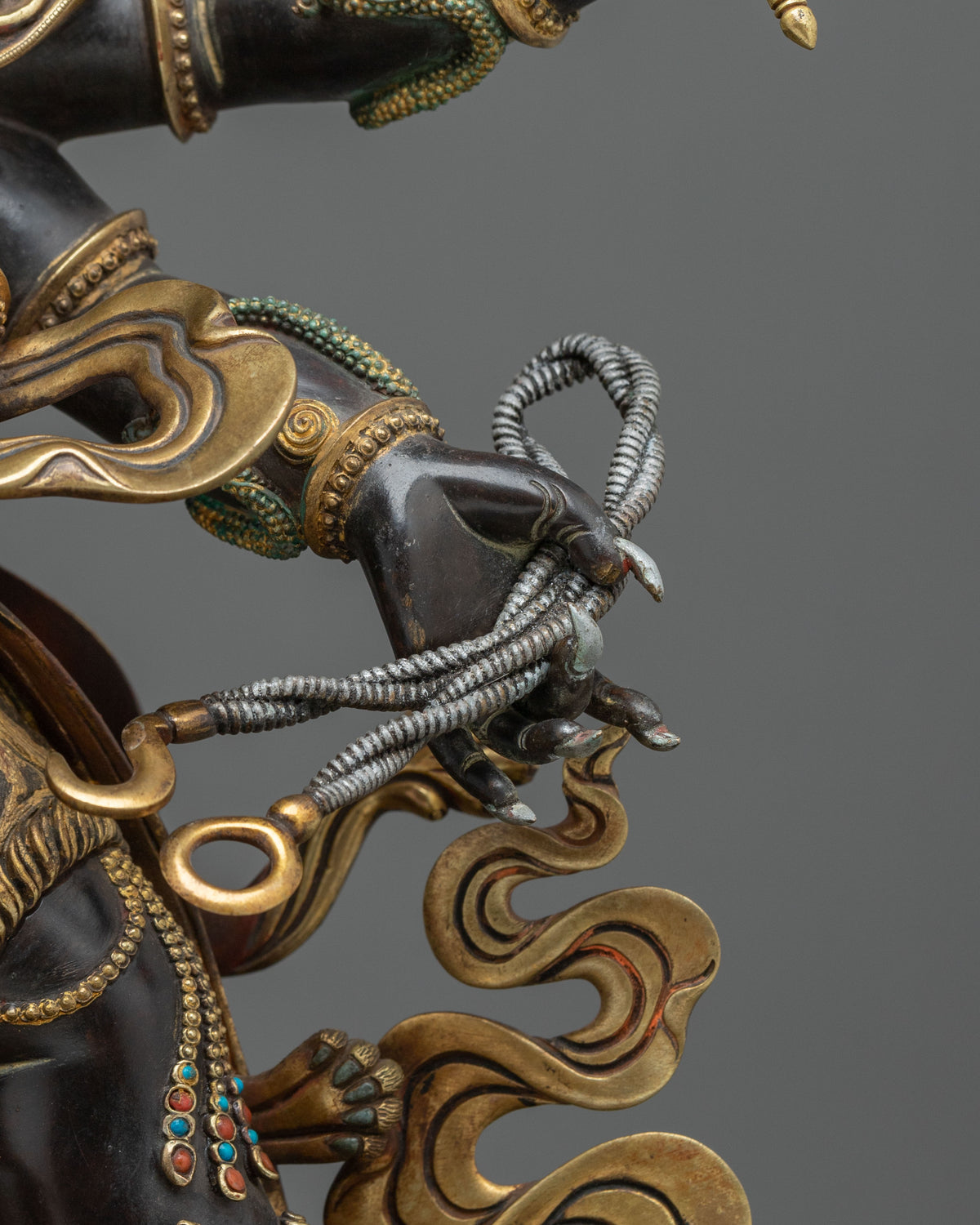 Six-Armed Mahakala Statue of Protection | Wrathful Deity