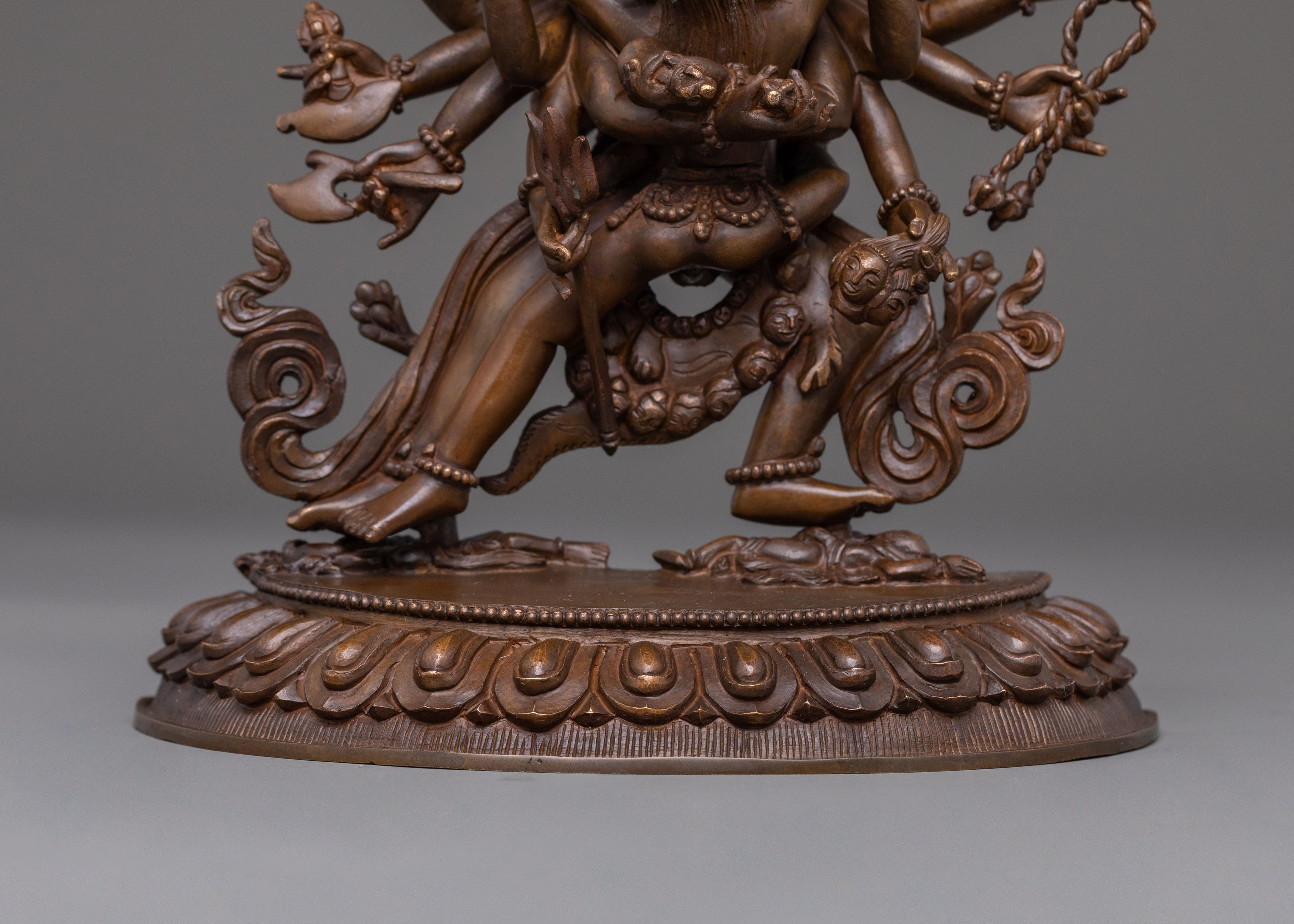 Chakrasamvara Altar Statue | Tantric Buddhist Deity