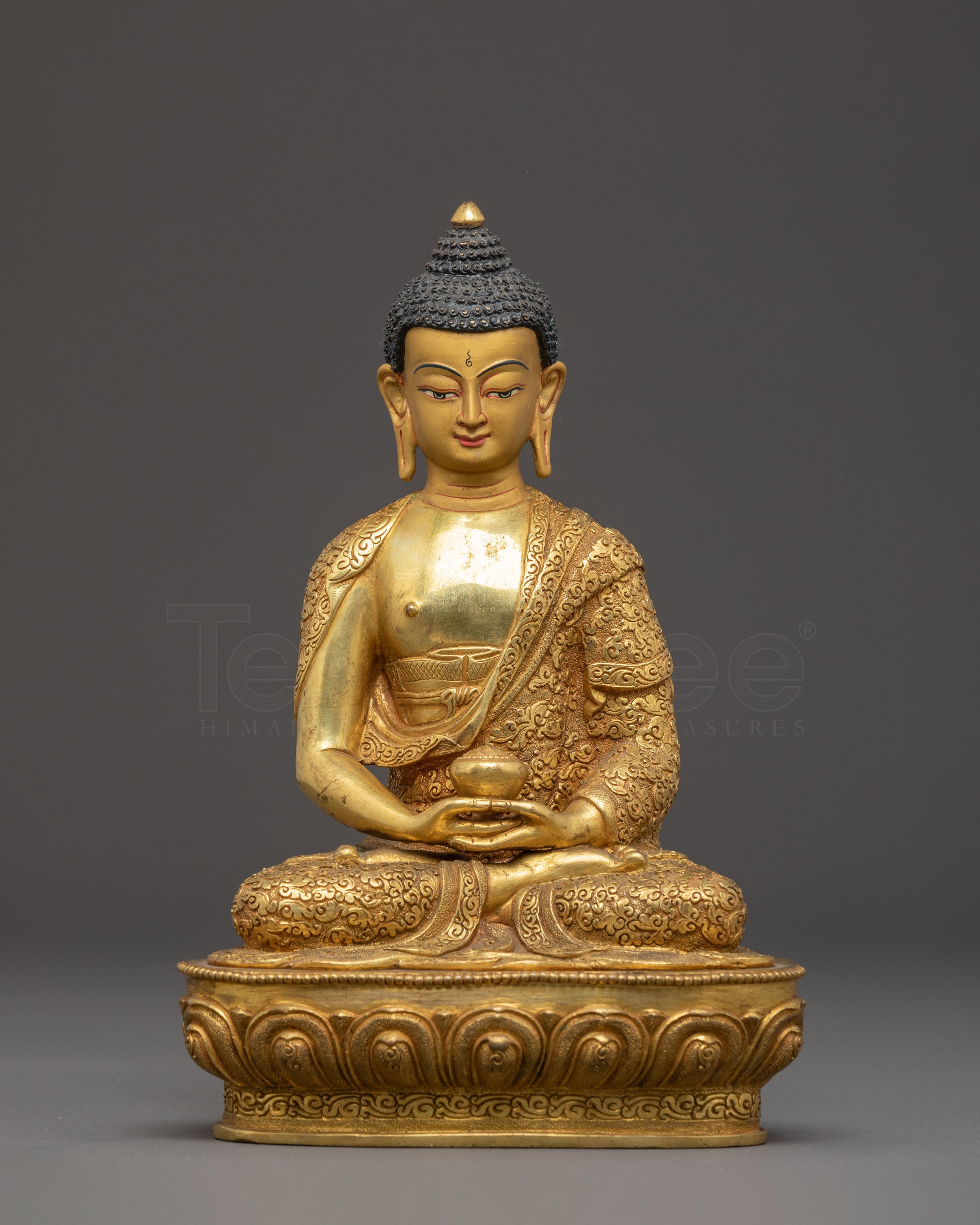 Serene Amitabha Buddha Statue