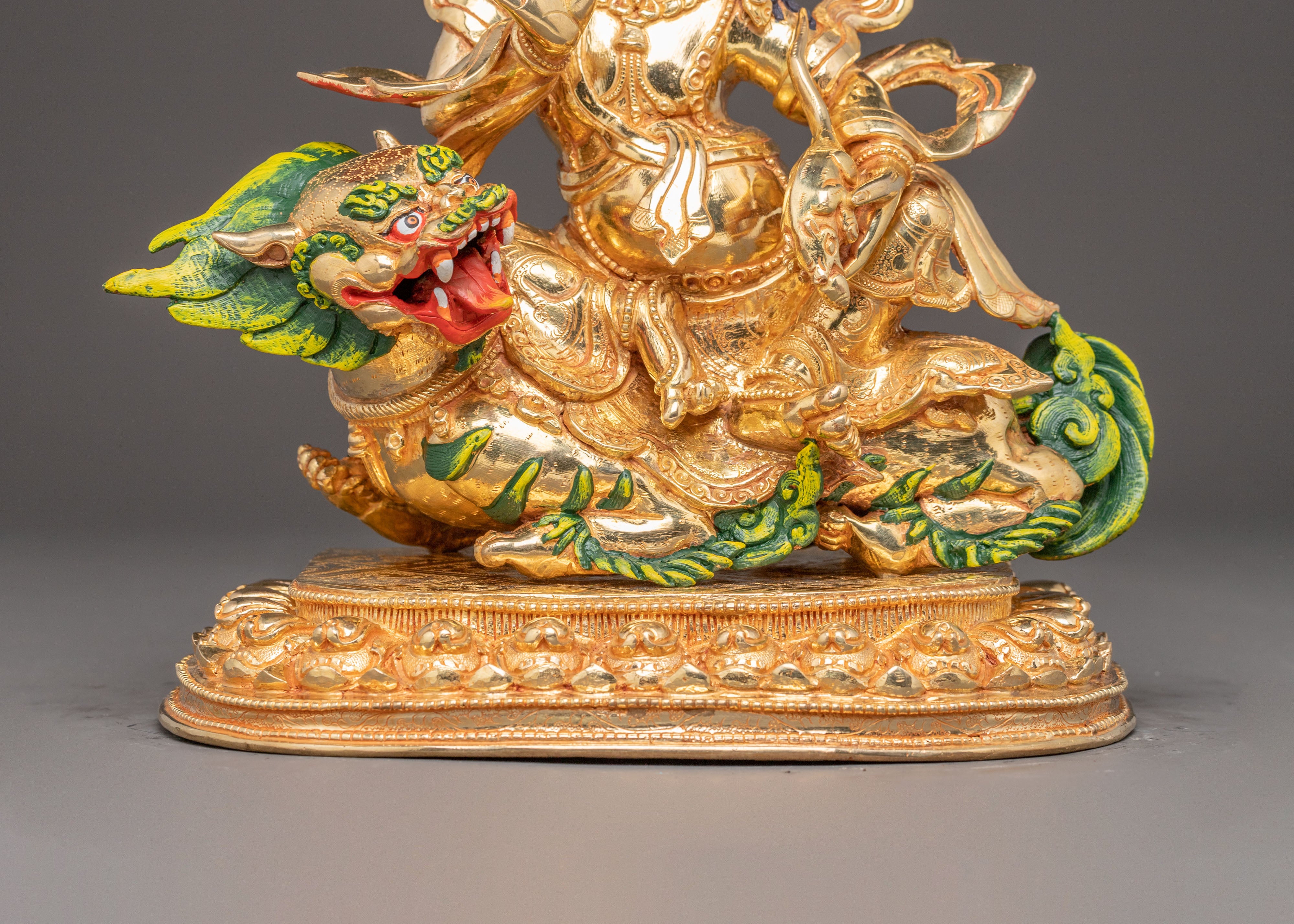 Namtoshe Golden Statue | Guardian of the Northern Heaven