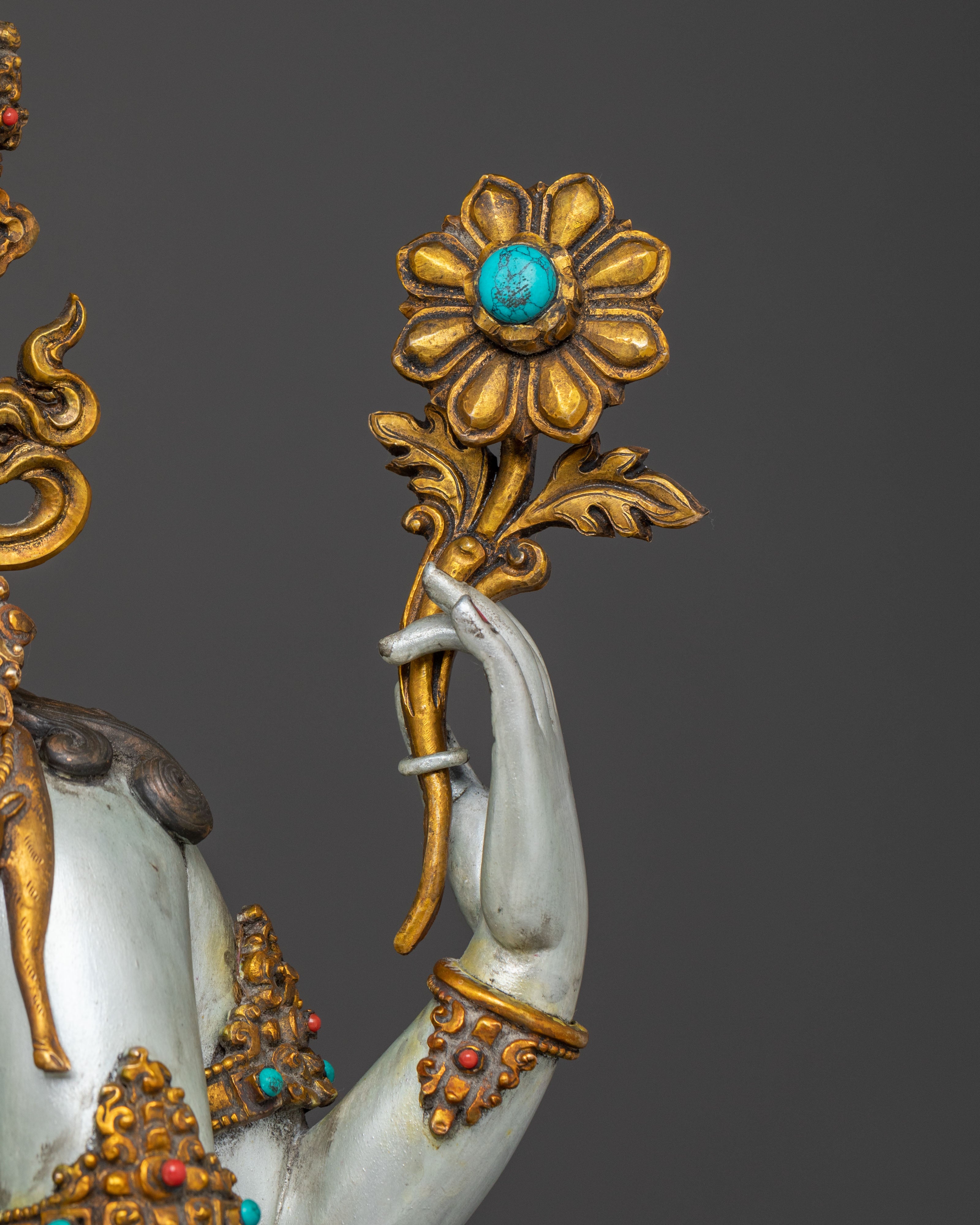 Chenrezig Compassion and Peace Statue: Altar Decor