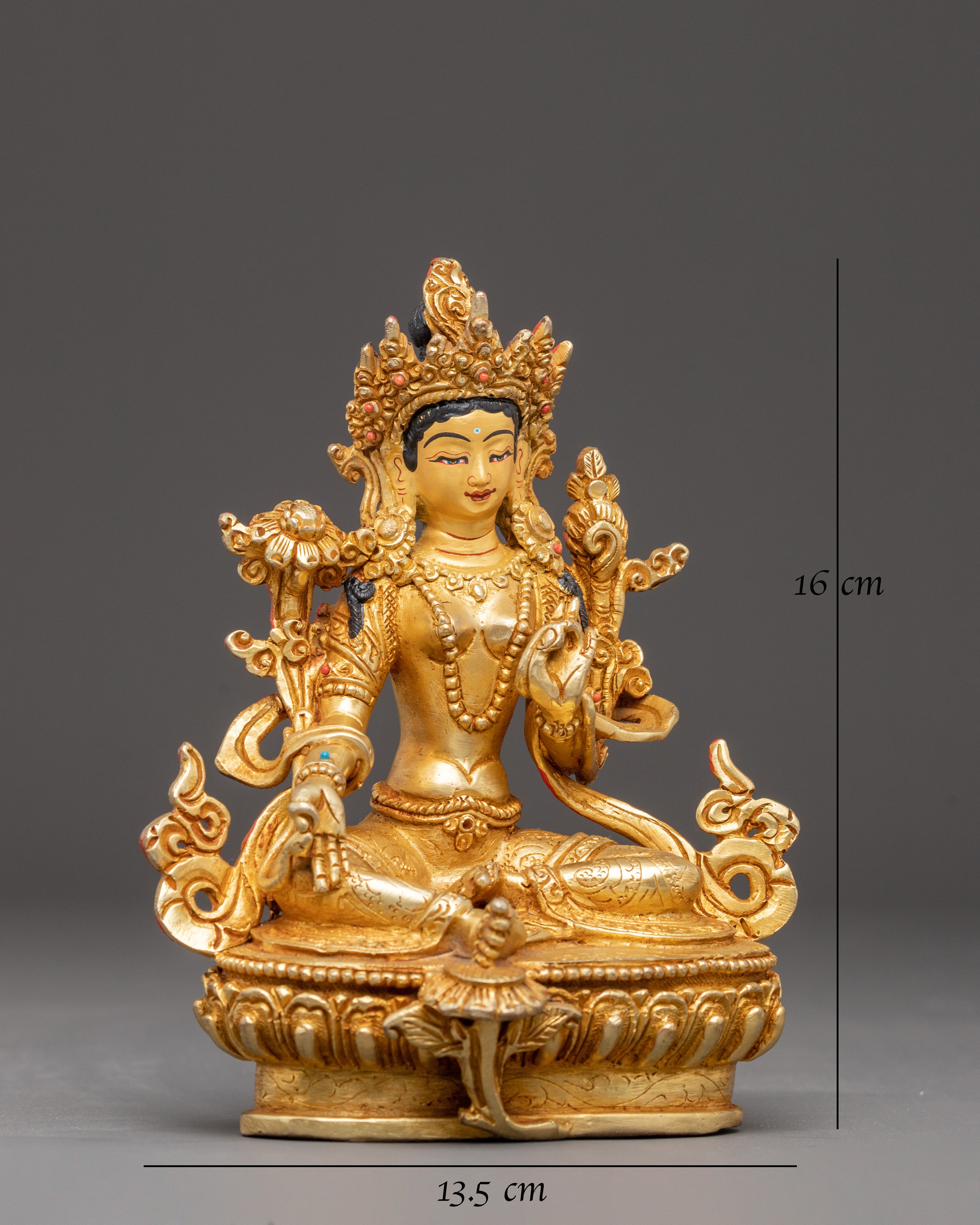 Mother Shyama Tara Golden Statue