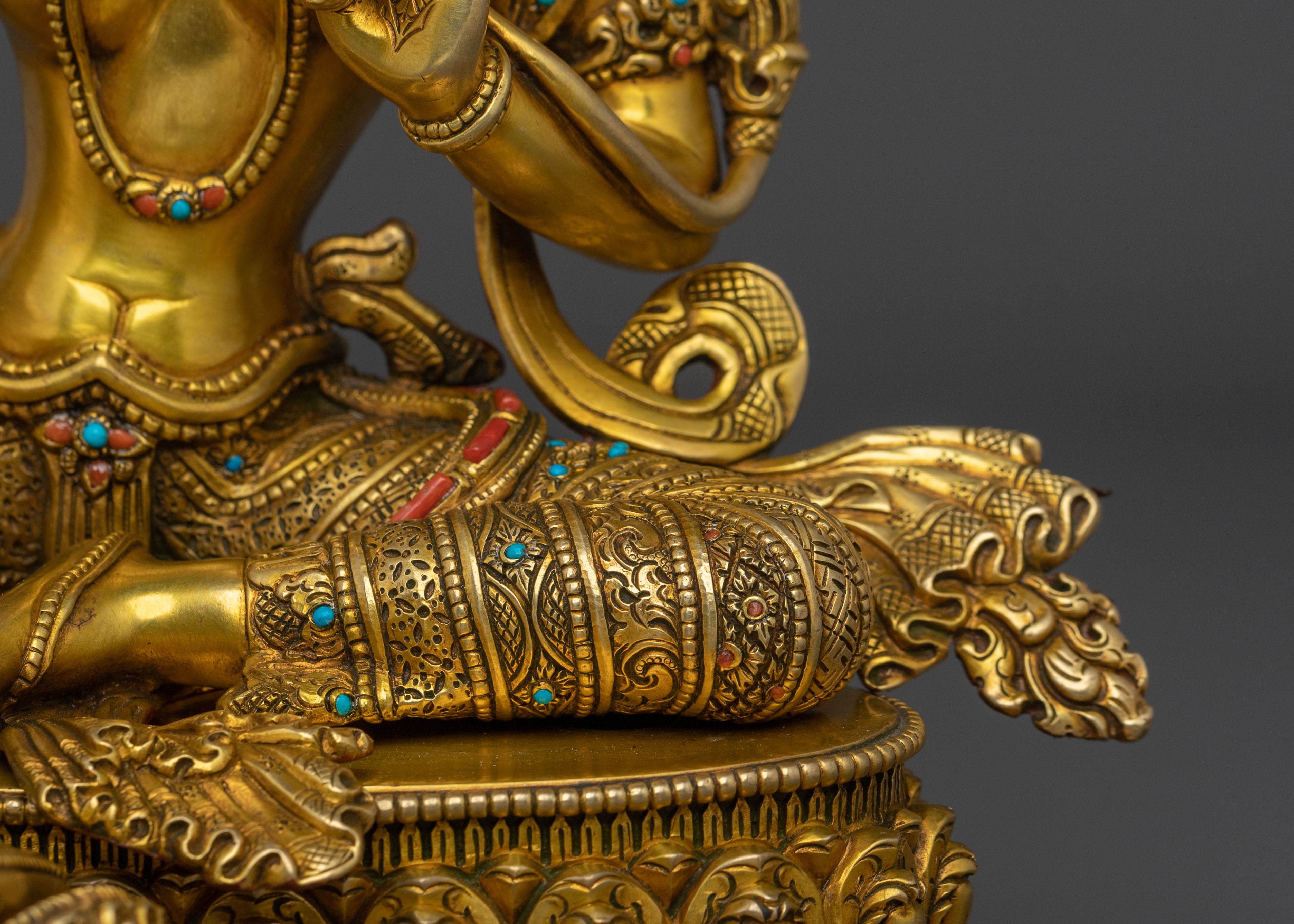 Green Tara Sculpture | Healing Goddess