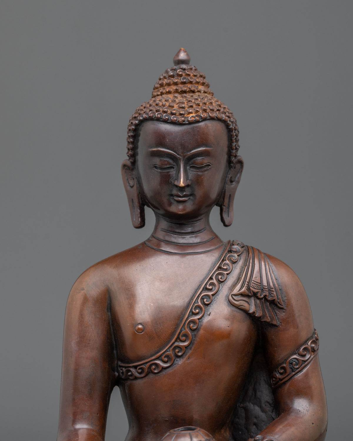 Shakyamuni Buddha Golden Figurine | Symbol of Peace
