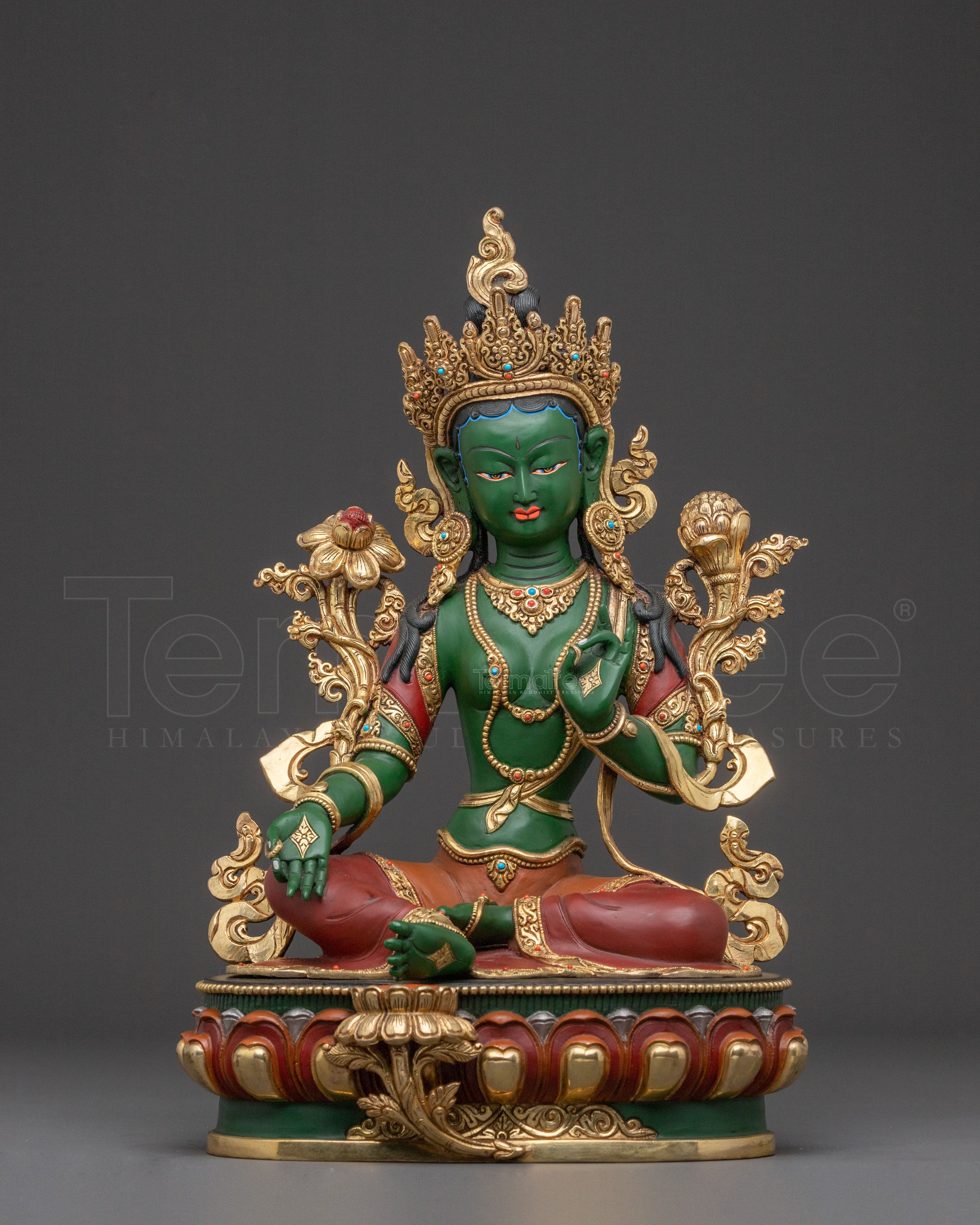 Green Tara Statue Mother of Mercy