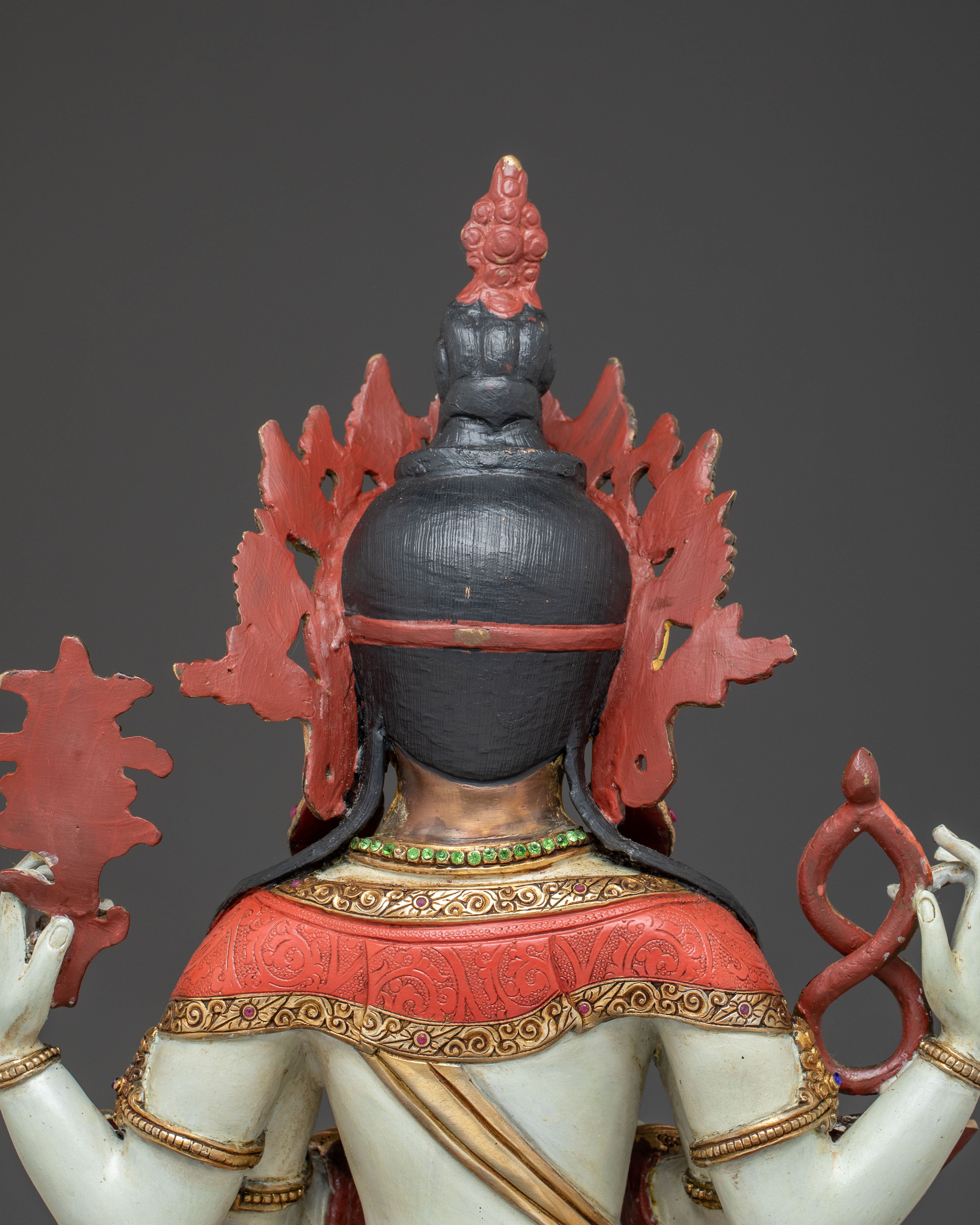 Chenrezig Statue for Meditation | Handcrafted Buddhist Art