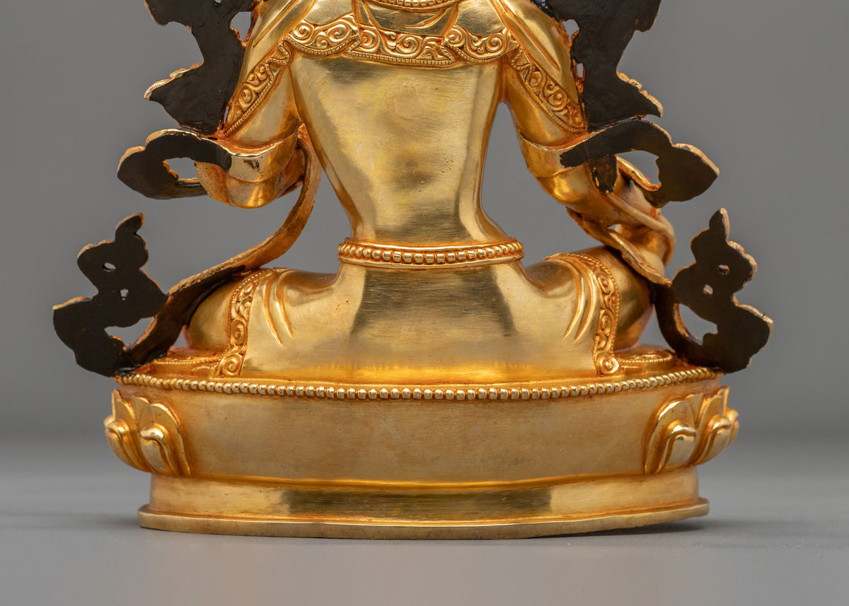 Green Tara Figurine | Tibetan Buddhist Protector