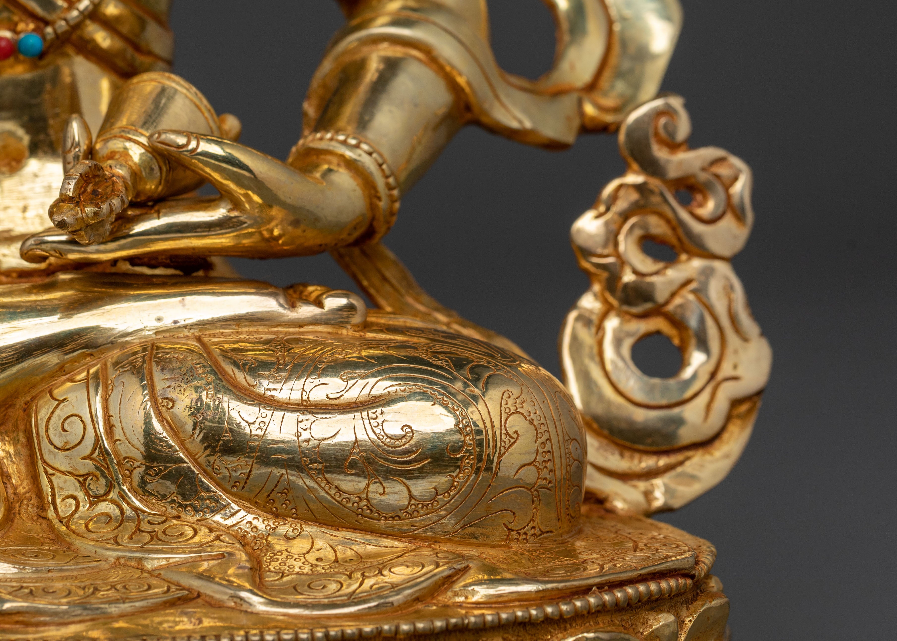 24K Gold Gilded Purification Figurine Vajrasattva