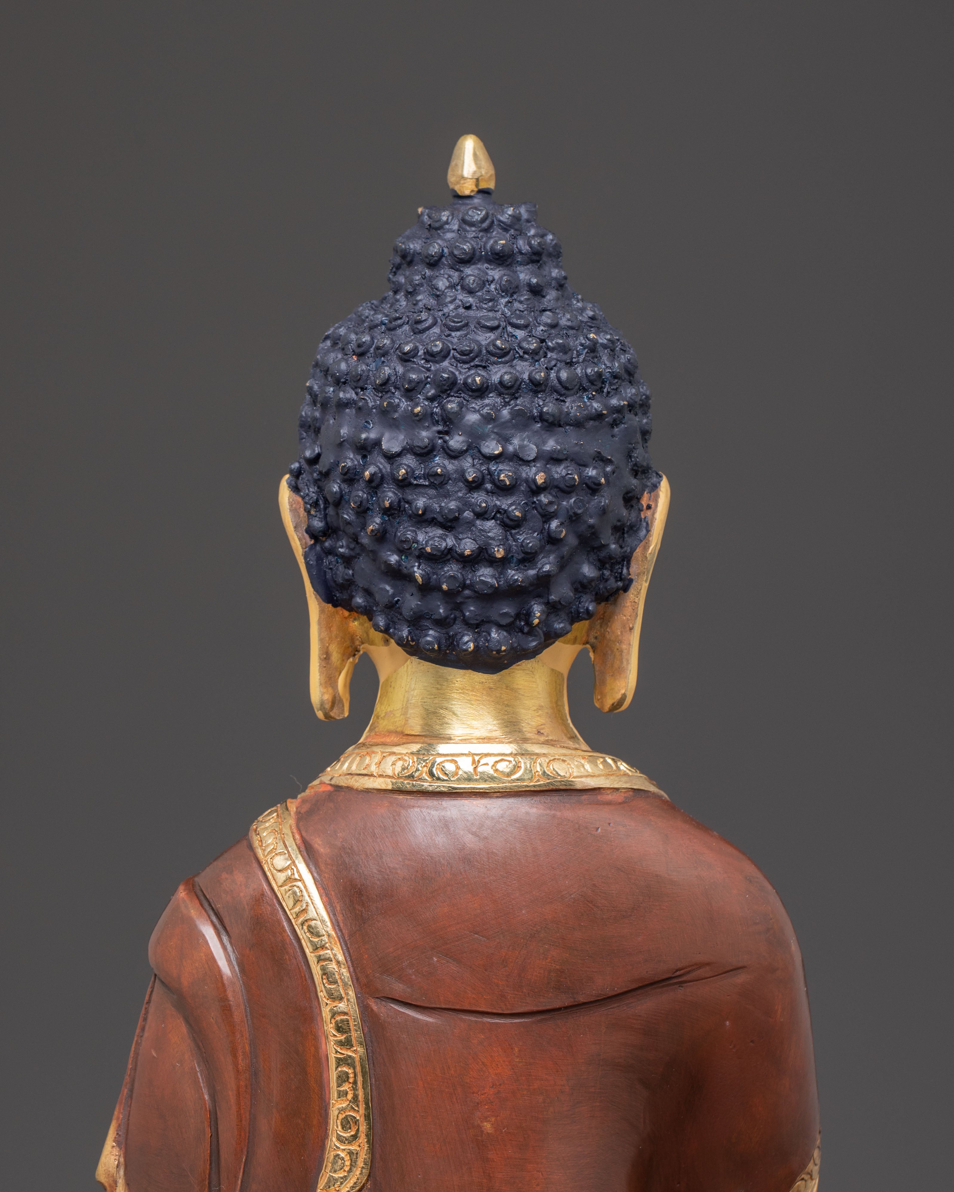 Buddha Shakyamuni Copper Handcrafted Statue | Enlightened Teacher