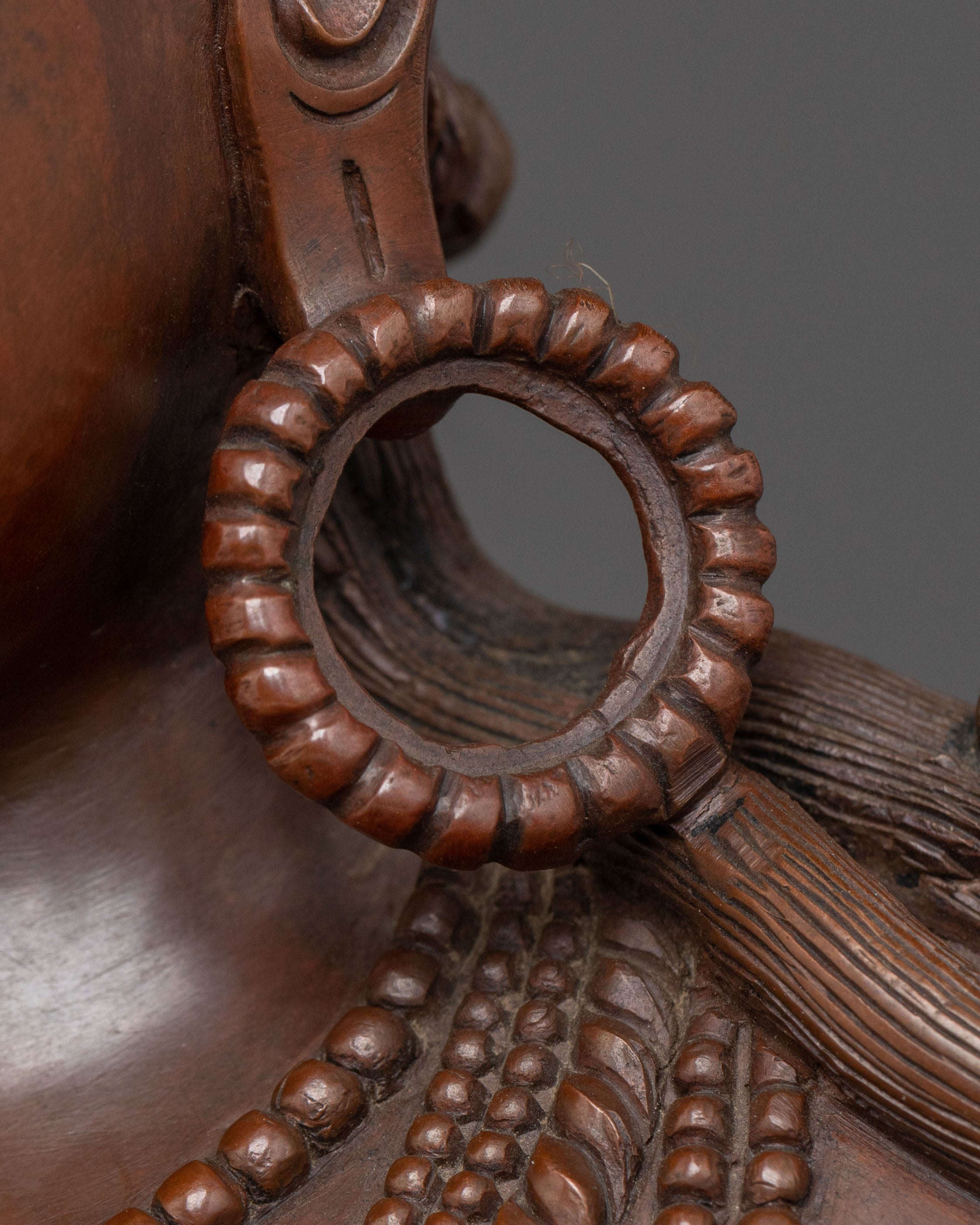 Handmade Dzambhala Statue | Tibetan Buddhist Figurine