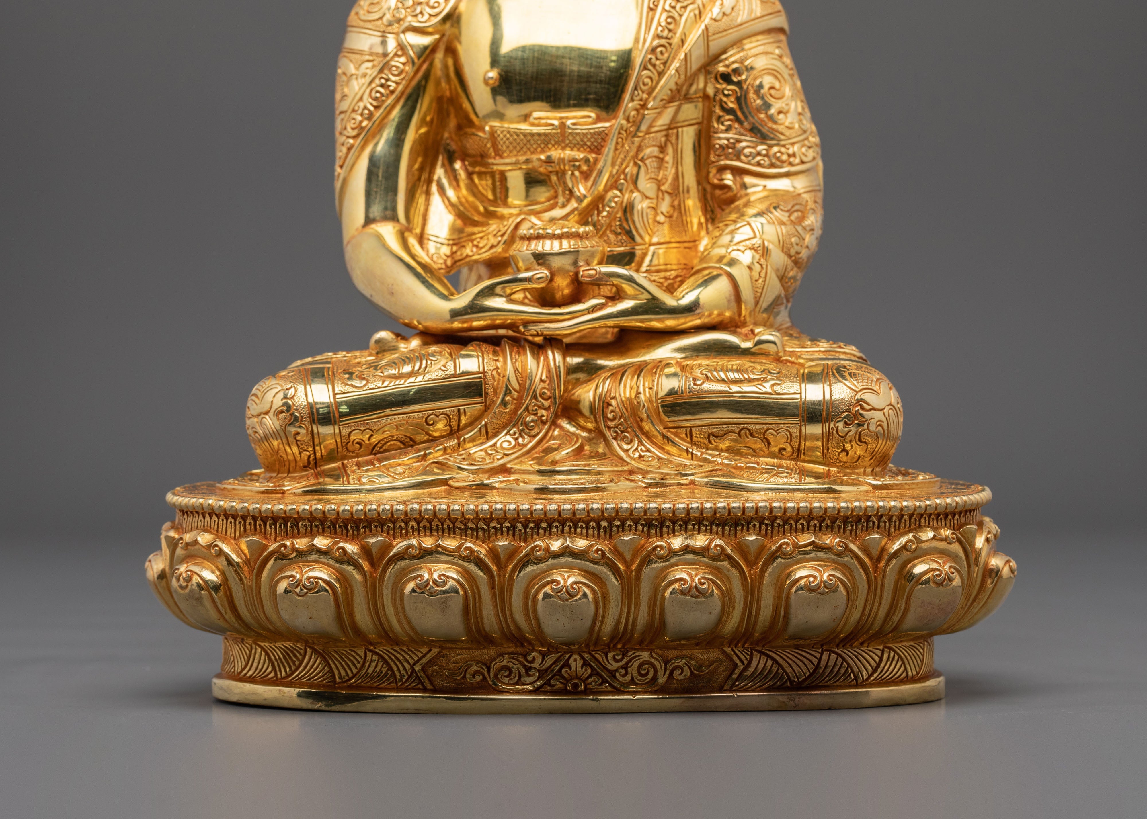 Amitabha Buddha Sculpture | Tibetan Buddhist Figurine