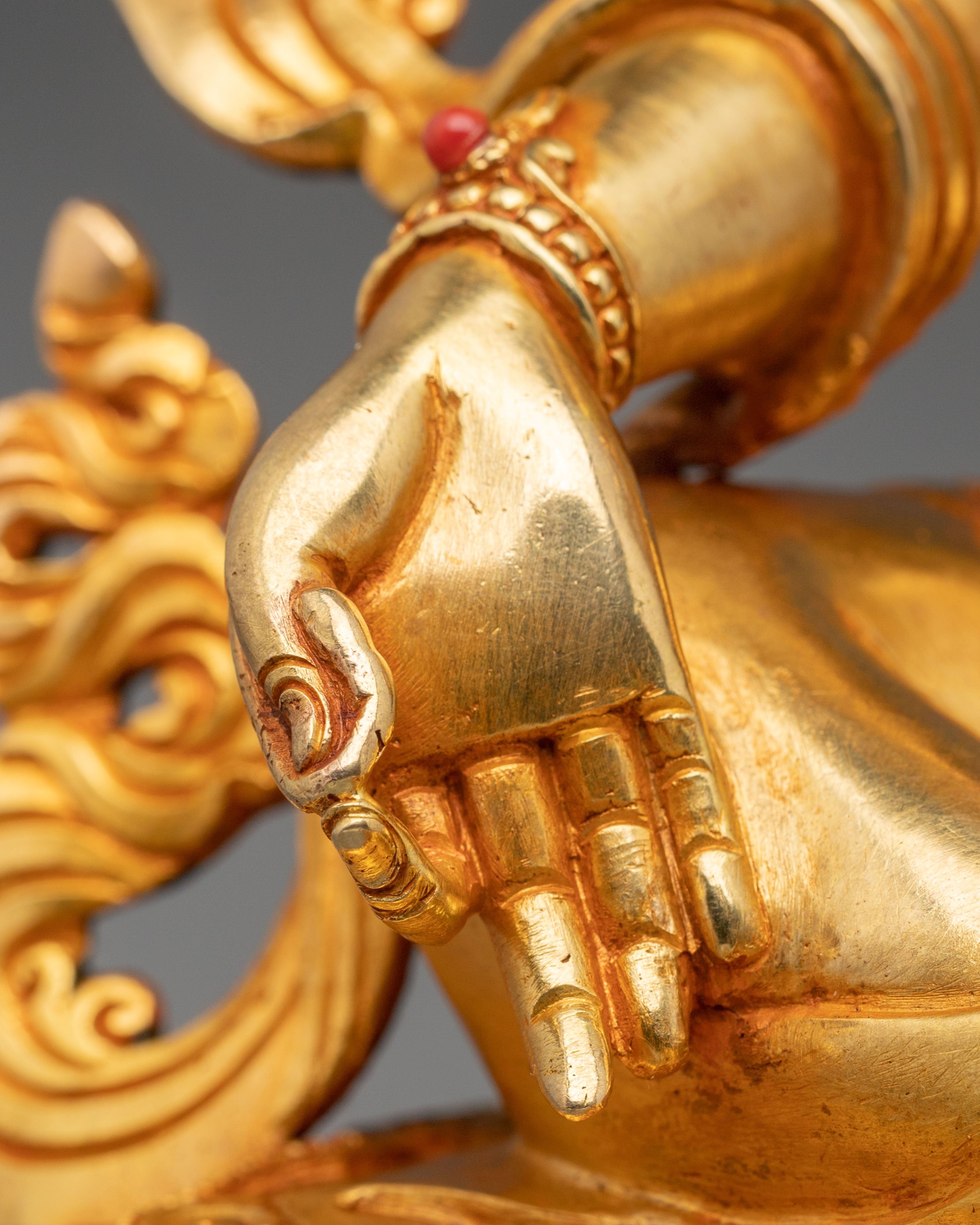 Green Tara Figurine | Tibetan Buddhist Protector