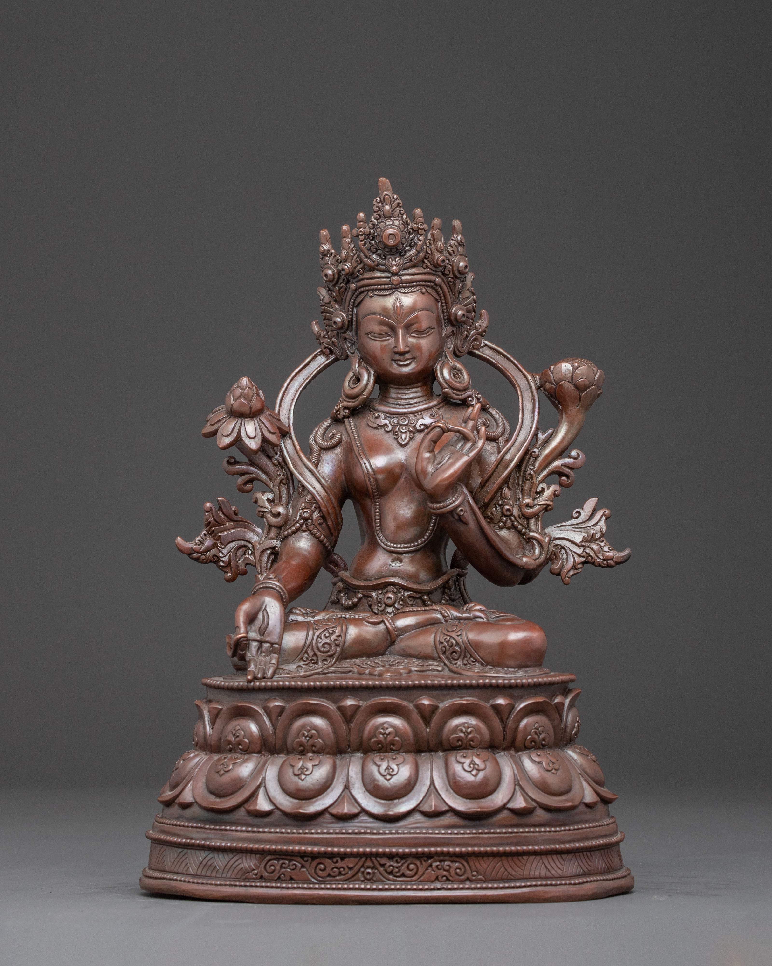 White Tara Handmade Sculpture