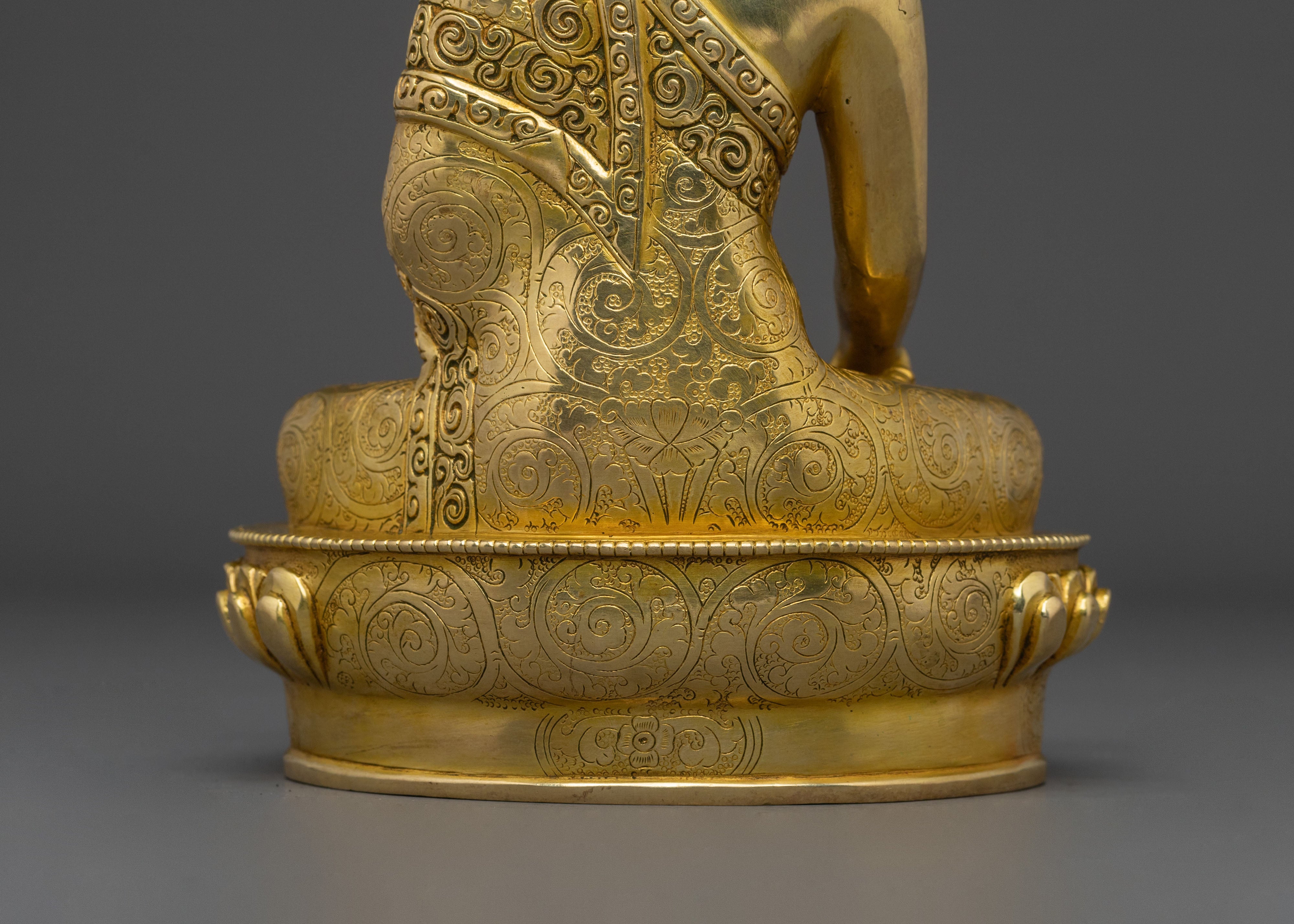 Shakyamuni Buddha Sacred Awakening Statue | Tibetan Buddhist Enlightened Figure