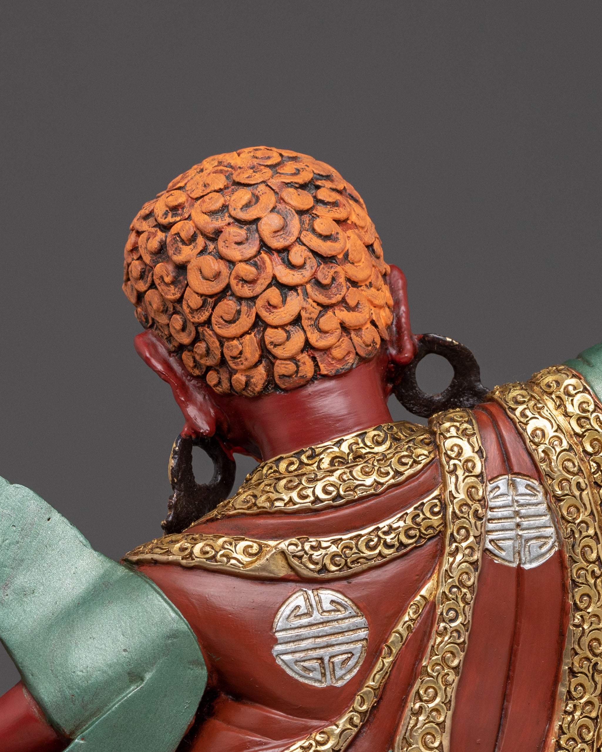 Dorje Drollo Sculpture | Tibetan Protector