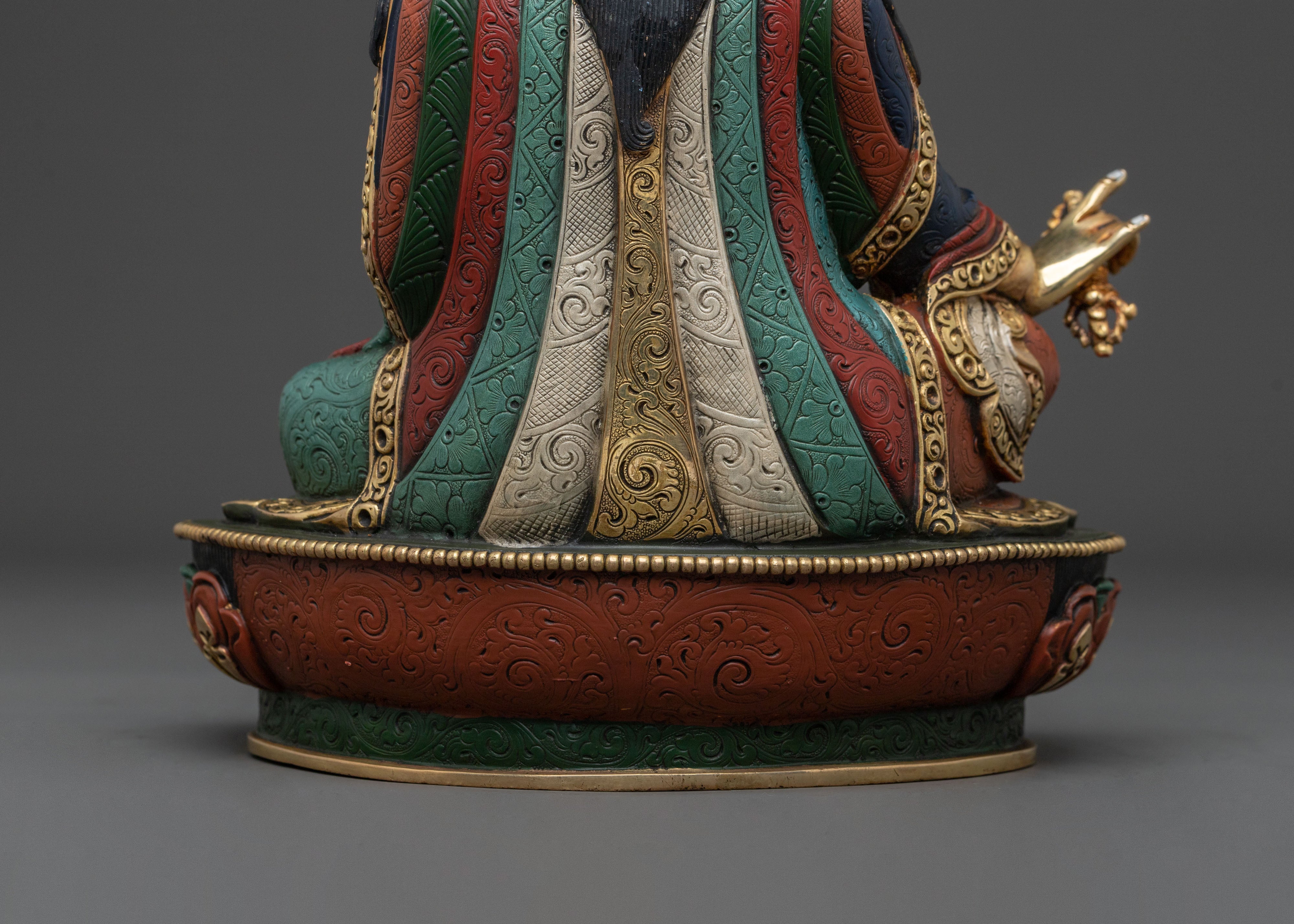 Guru Rinpoche Statue | Sacred Buddhist Figurine