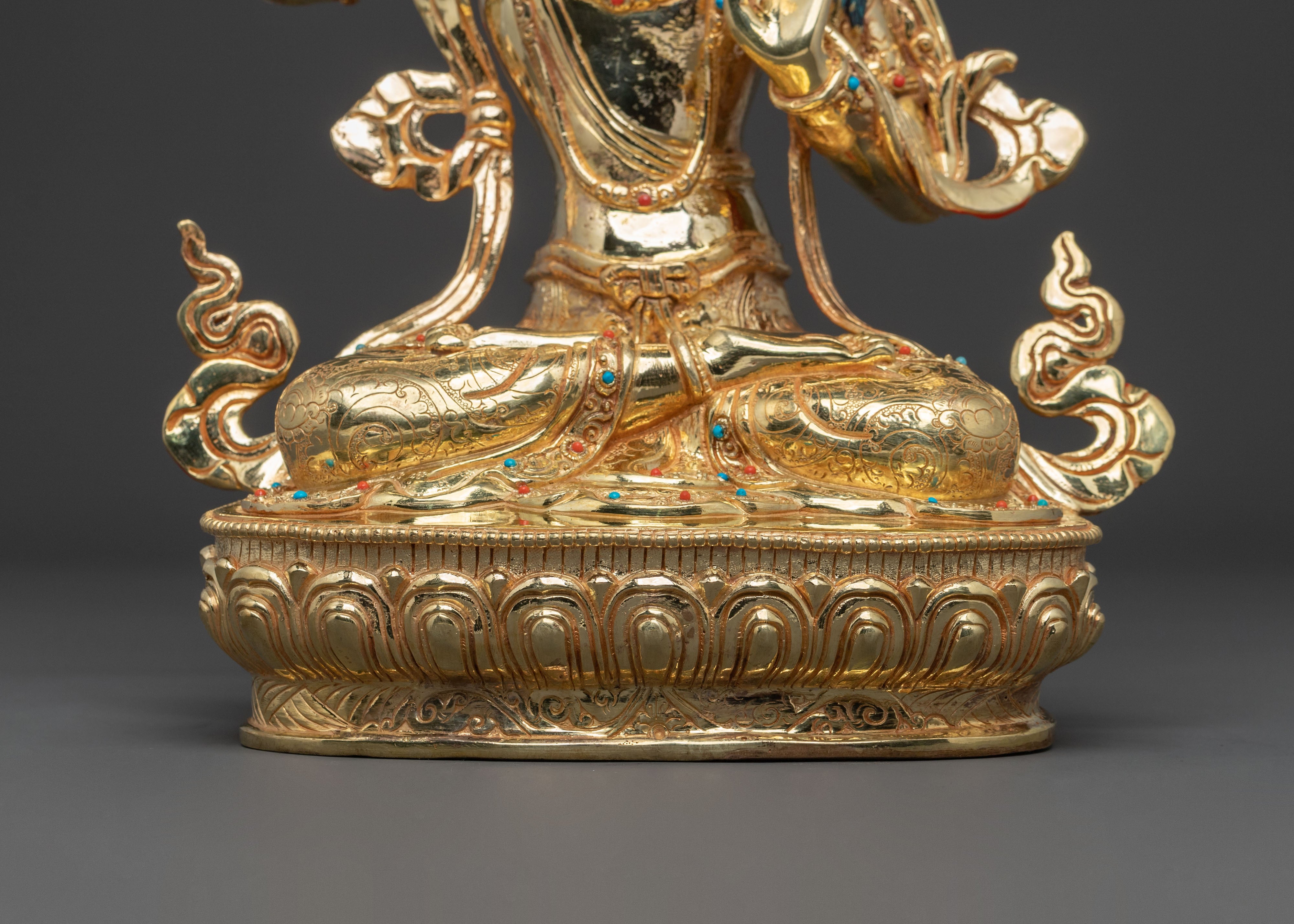 Manjushri Himalayan Statue | Sacred Bodhisattva of Wisdom