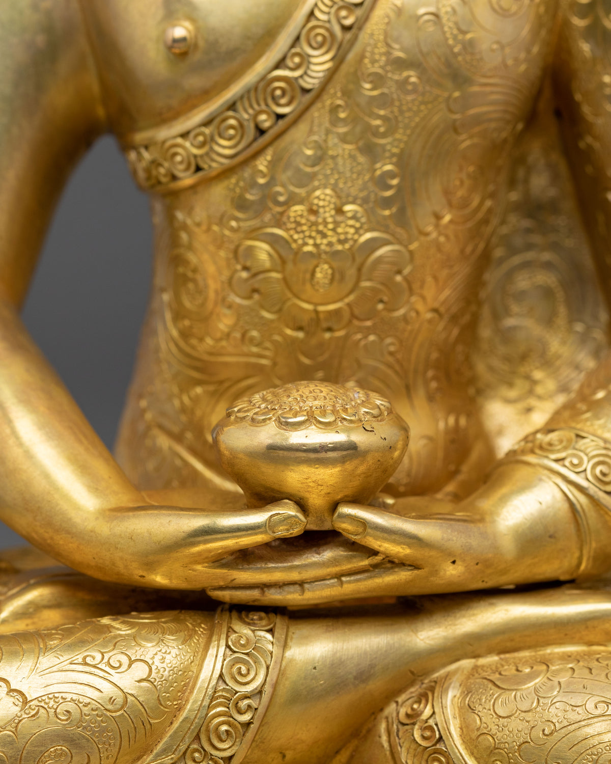 Handmade Amitabha Buddha Statue | Sacred Figurine