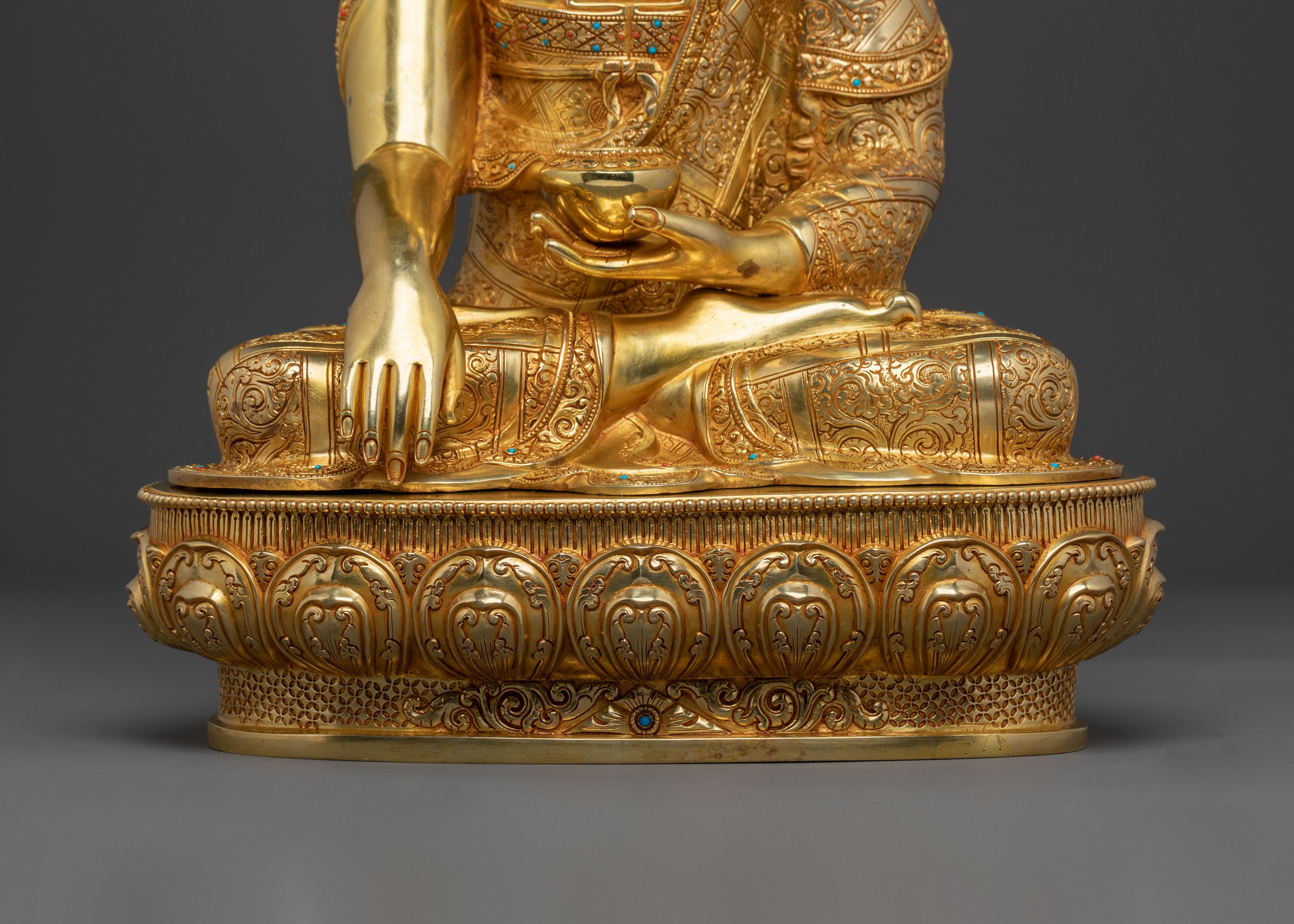 Handmade Shakyamuni Buddha Figurine | Home Decor