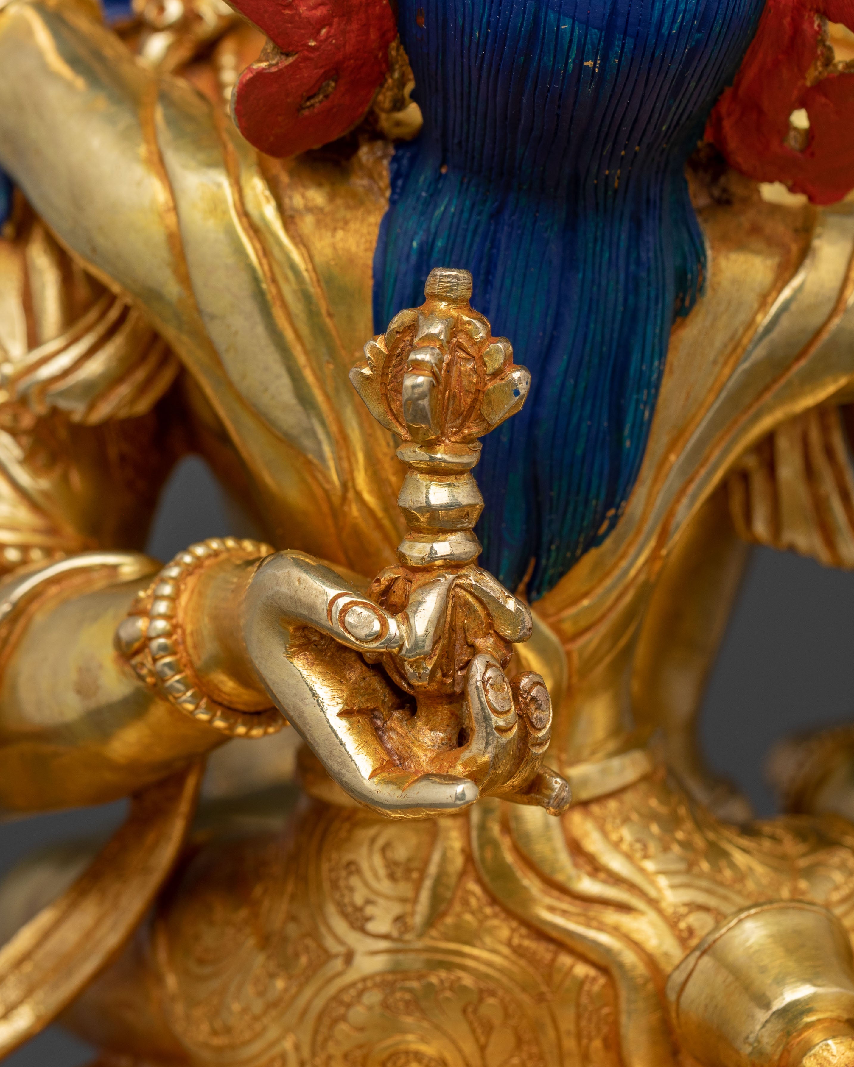 Vajrasattva With Consort Spiritual Healing Statue - Purification Serenity