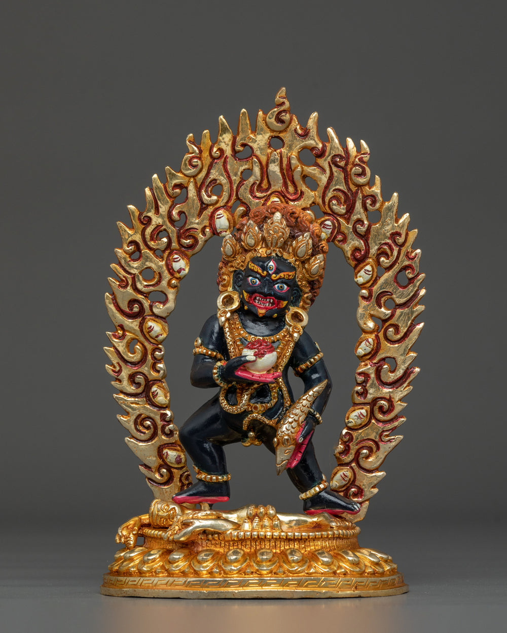 Black Dzambhala  Statue 