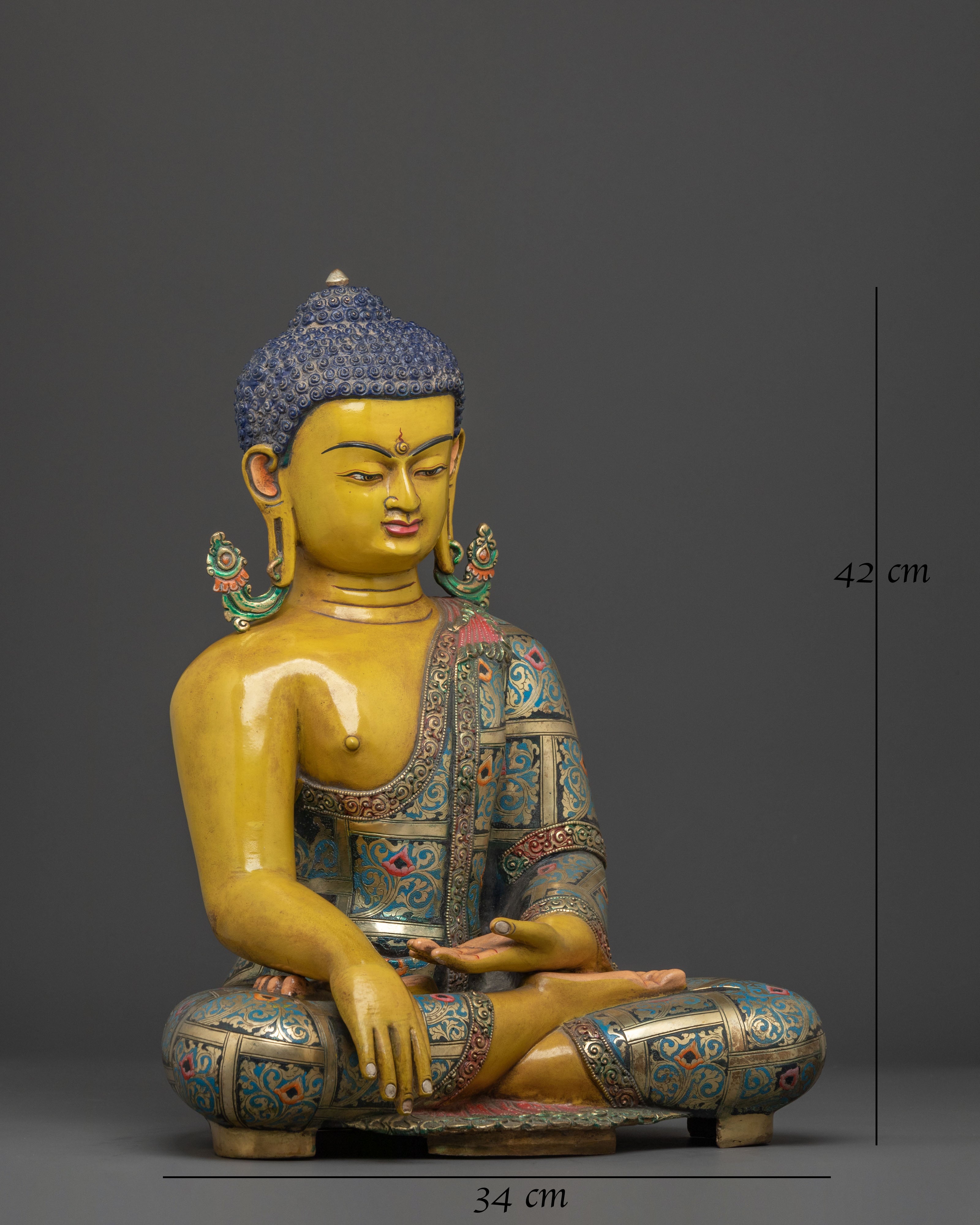 Shakyamuni Buddha Spiritual Guide Statue | Symbol of Enlightenment & Inner Peace