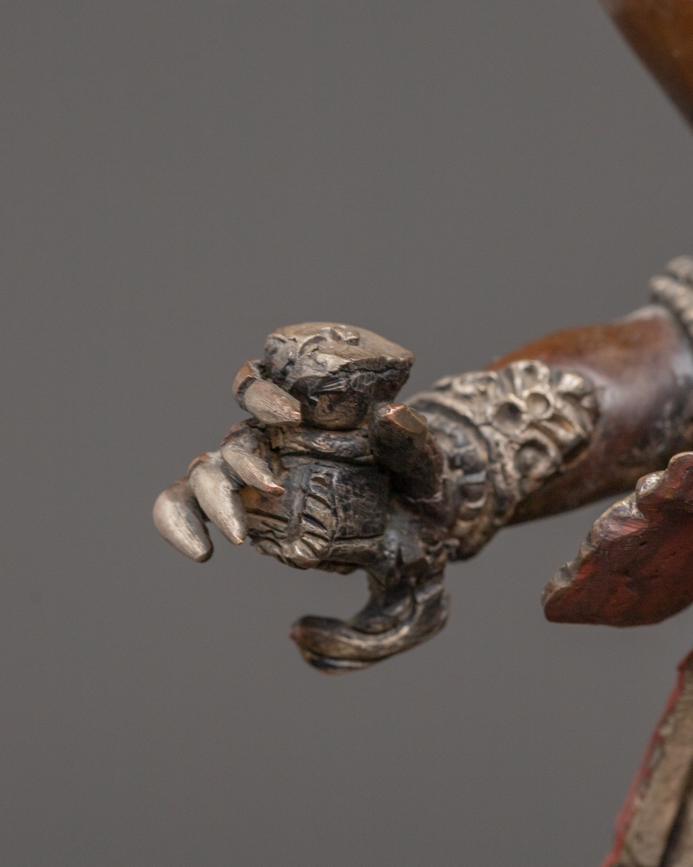 Six Armed Mahakala Statue : The Dharma Protector