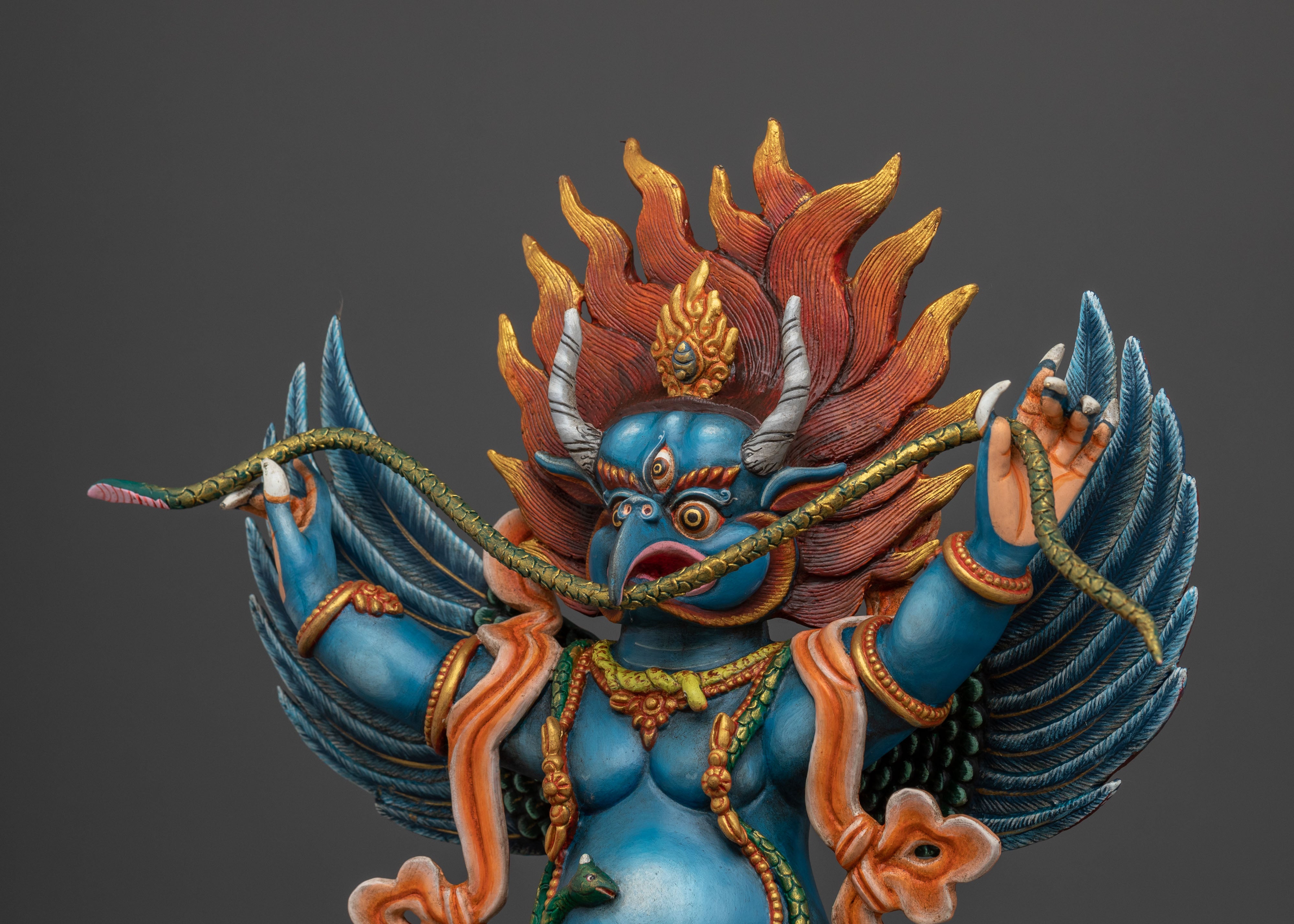Handcrafted Garuda Sculpture | Divine Protector