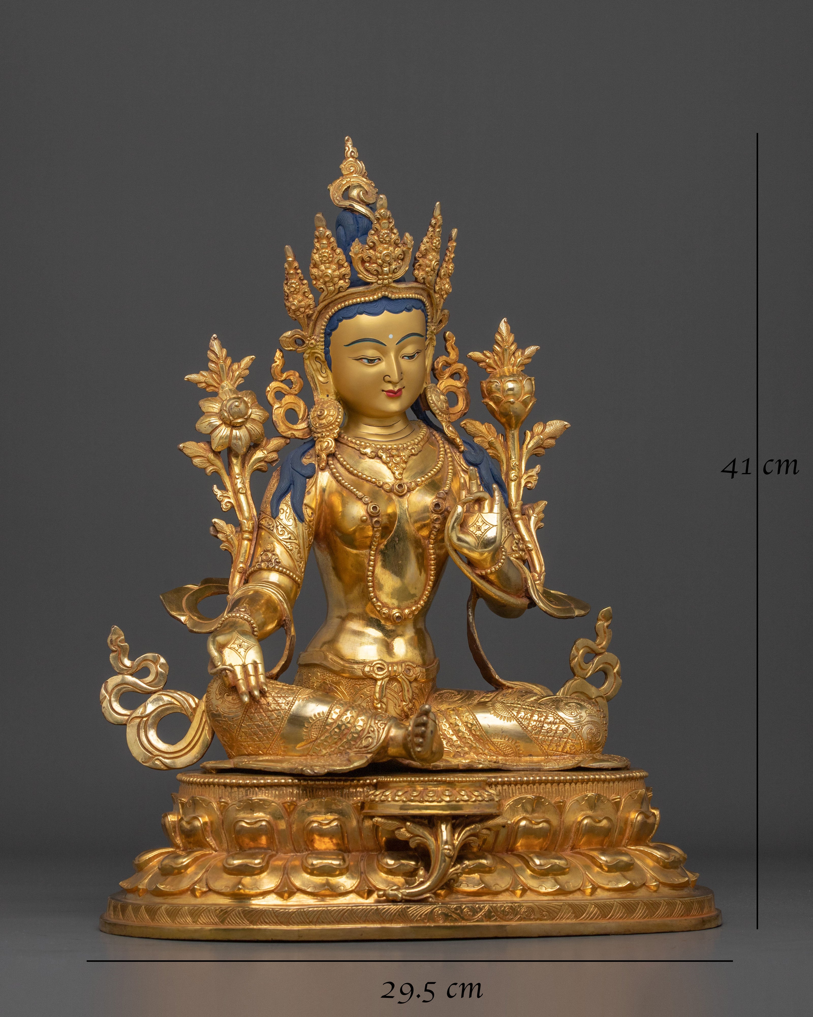 Mother of Compassion Green Tara Statue | Symbol of Compassion