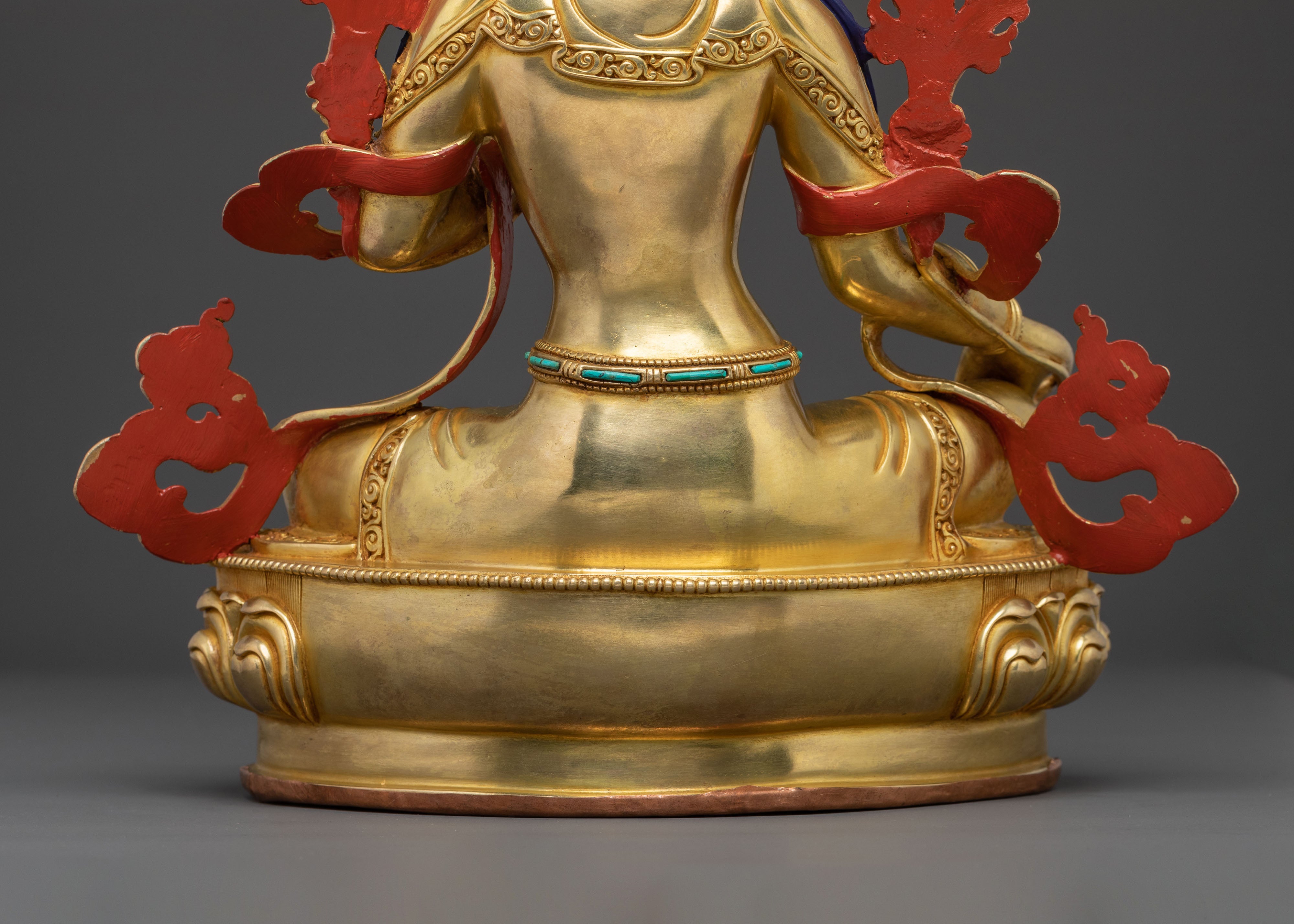 Green Tara Sacred Himalayan Statue | Buddhist Altar Decor