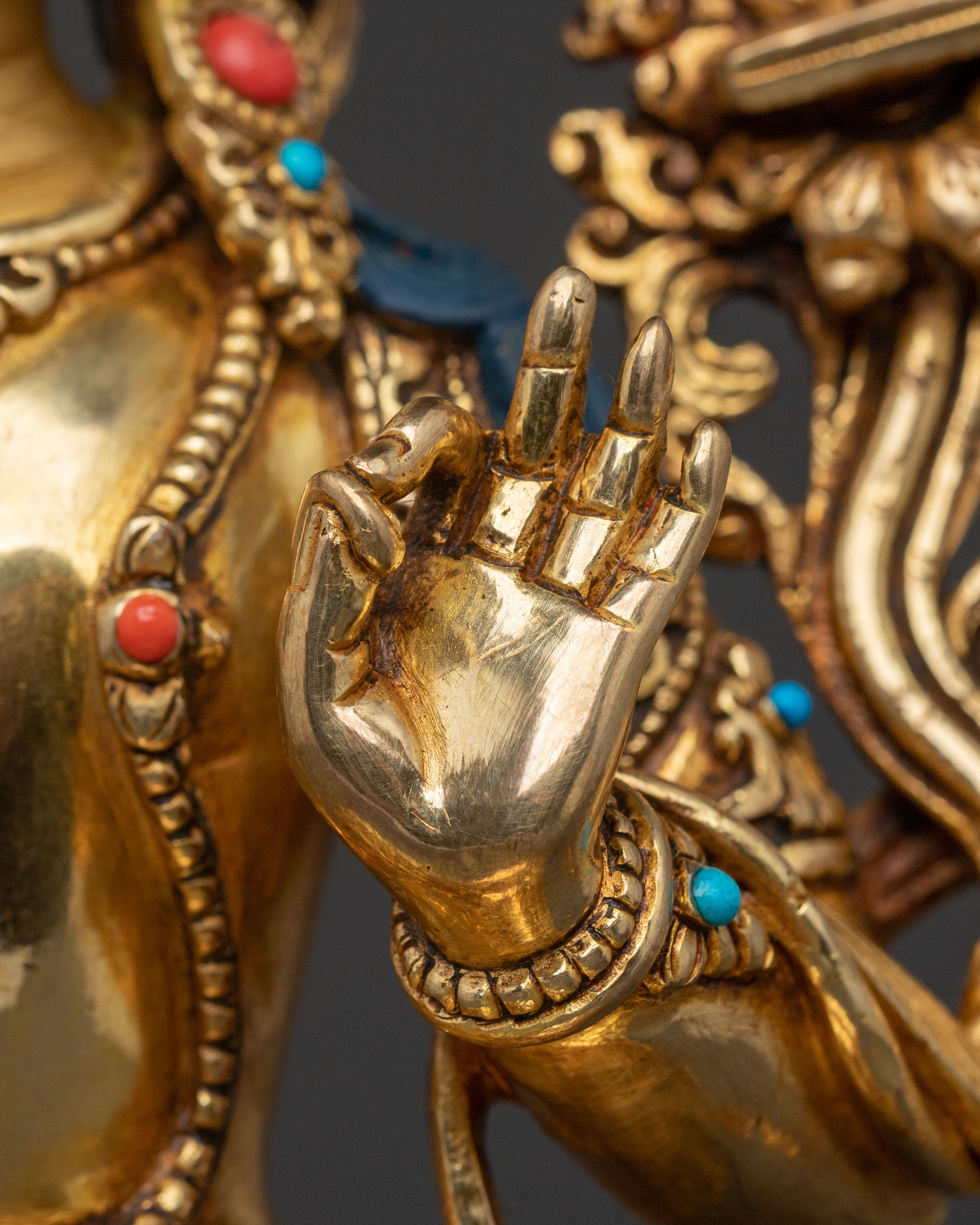 Himalayan Manjushri Statue | Sacred Home Decor