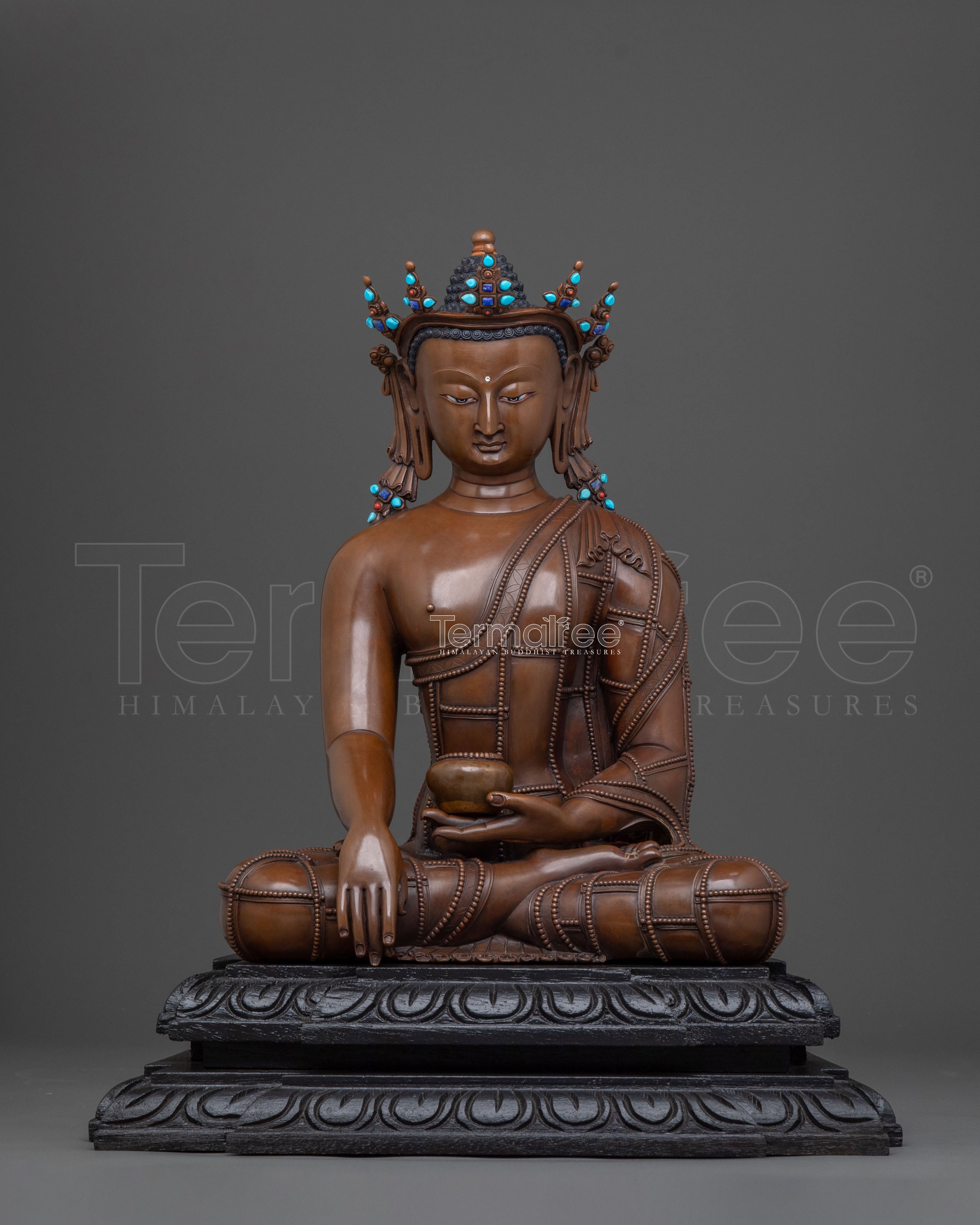 Crown Shakyamuni Buddha Statue 