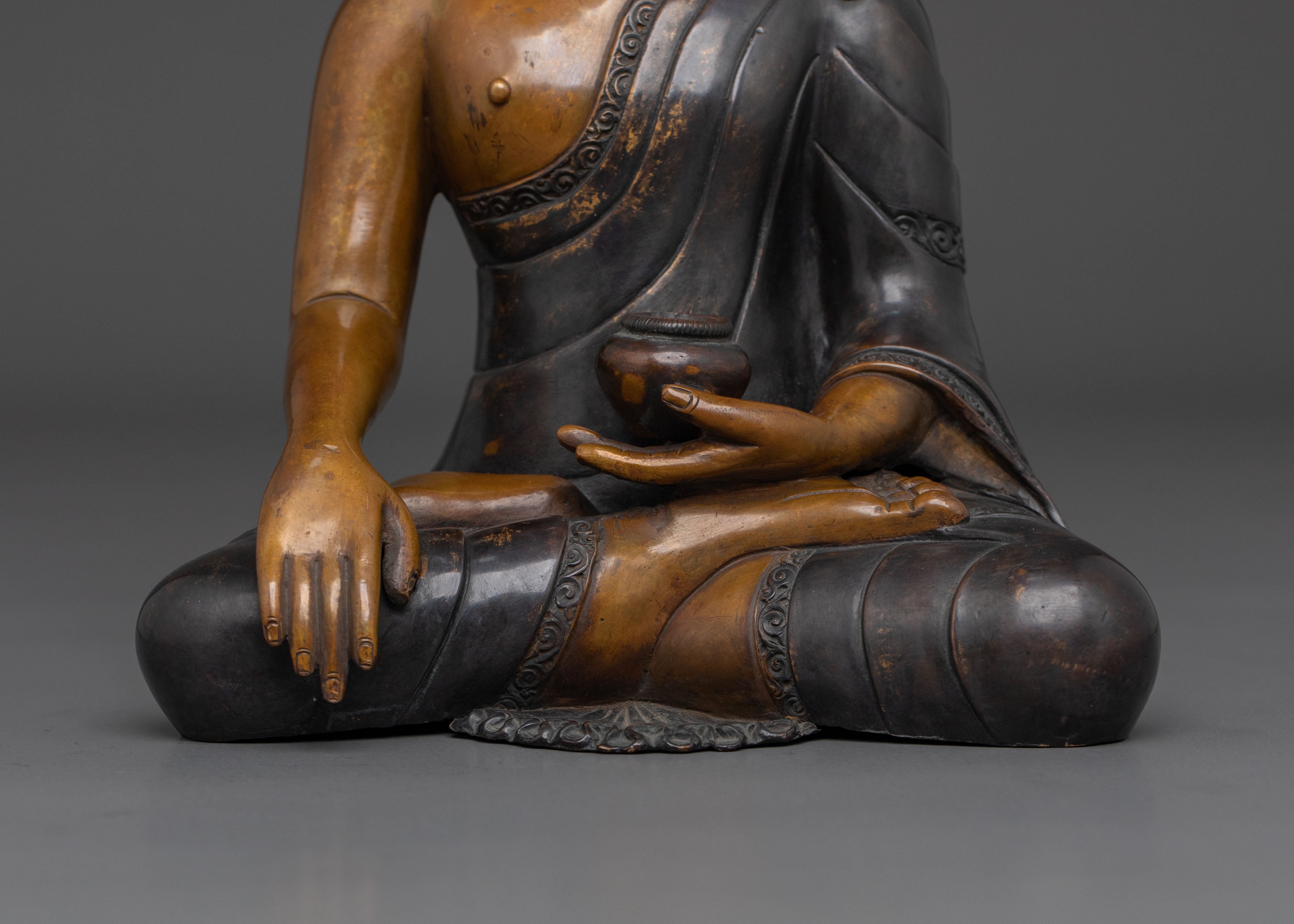 Shakyamuni Buddha Statue | Sacred Buddhist Shrine
