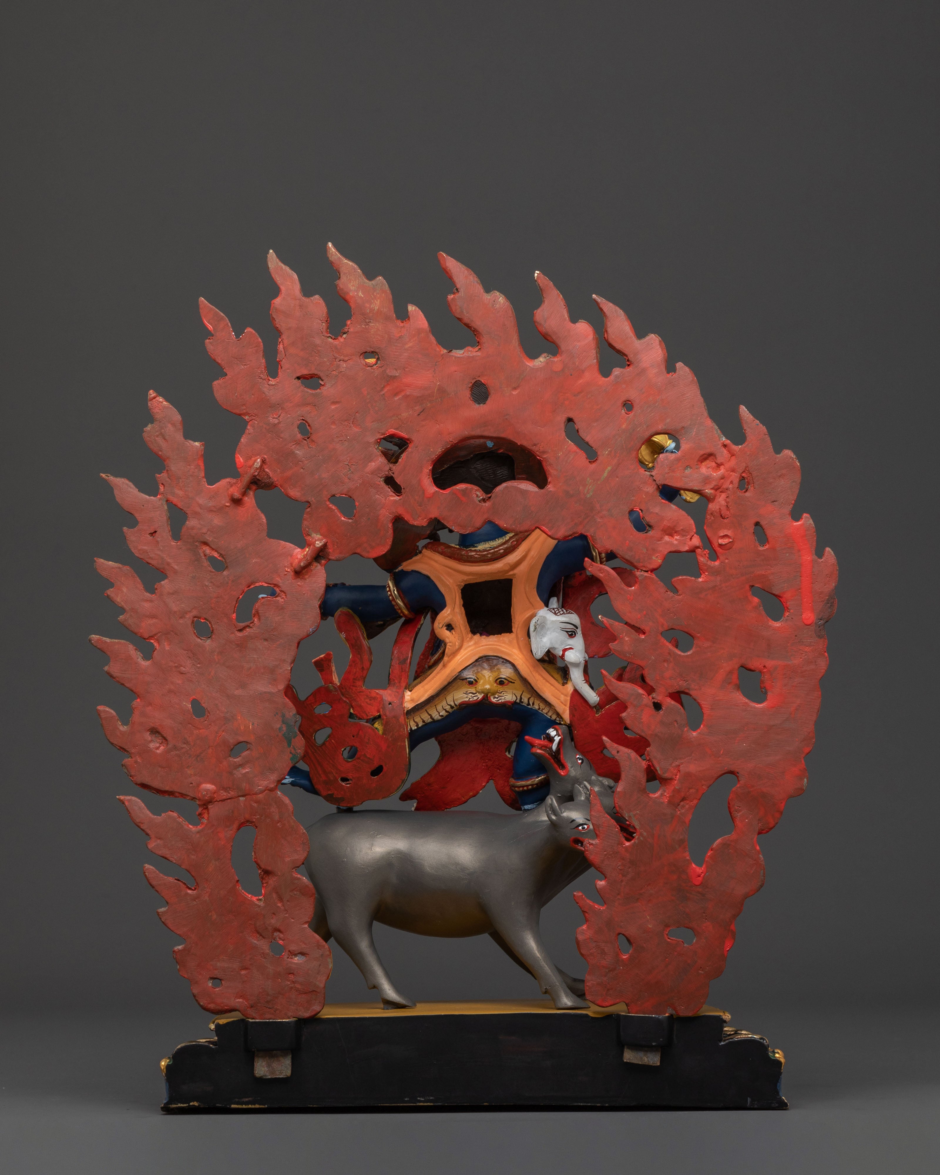 Handcrafted Dorje Gotrab Statue | Wrathful Deity