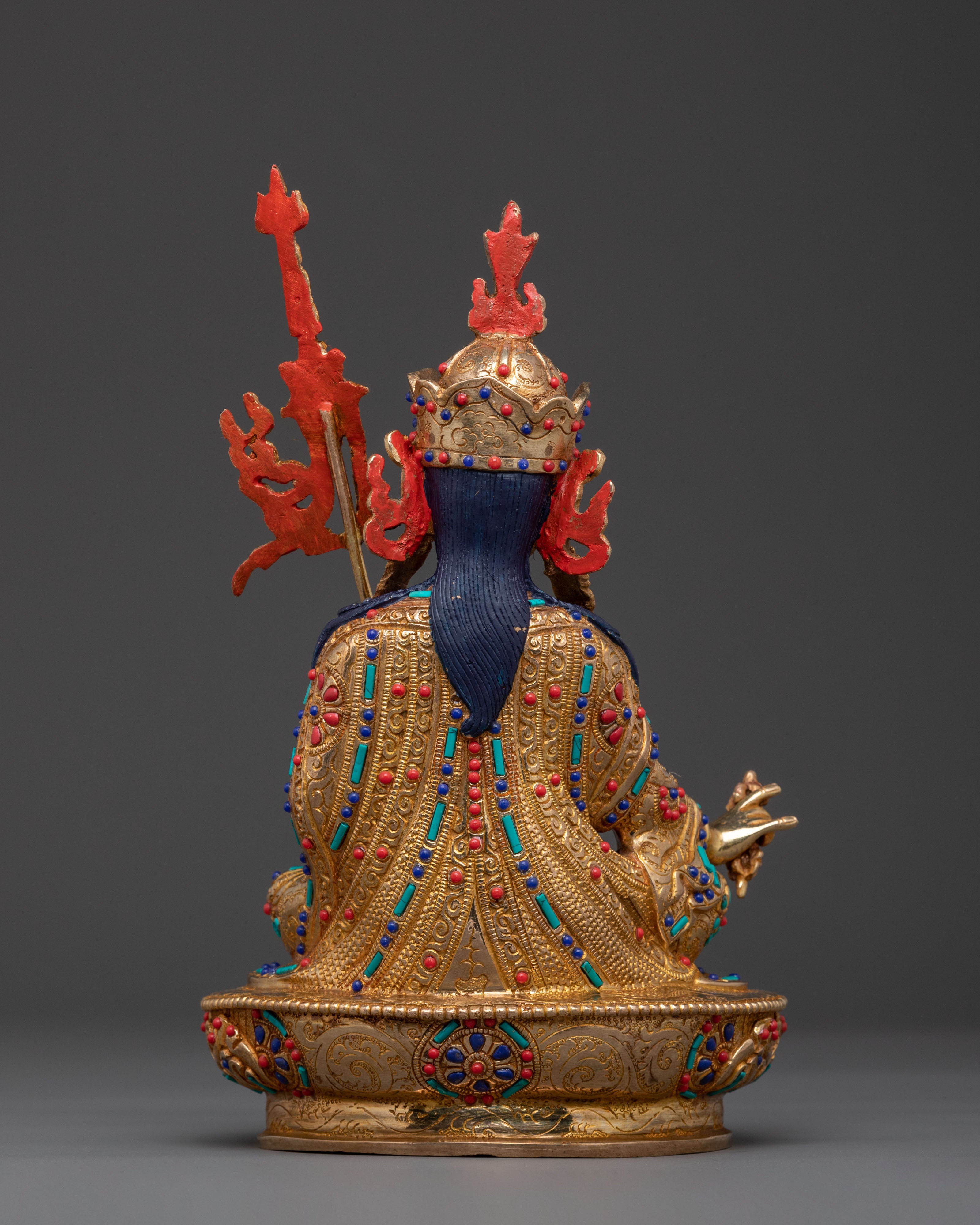 Handcrafted Guru Rinpoche Statue | Lotus Born Master