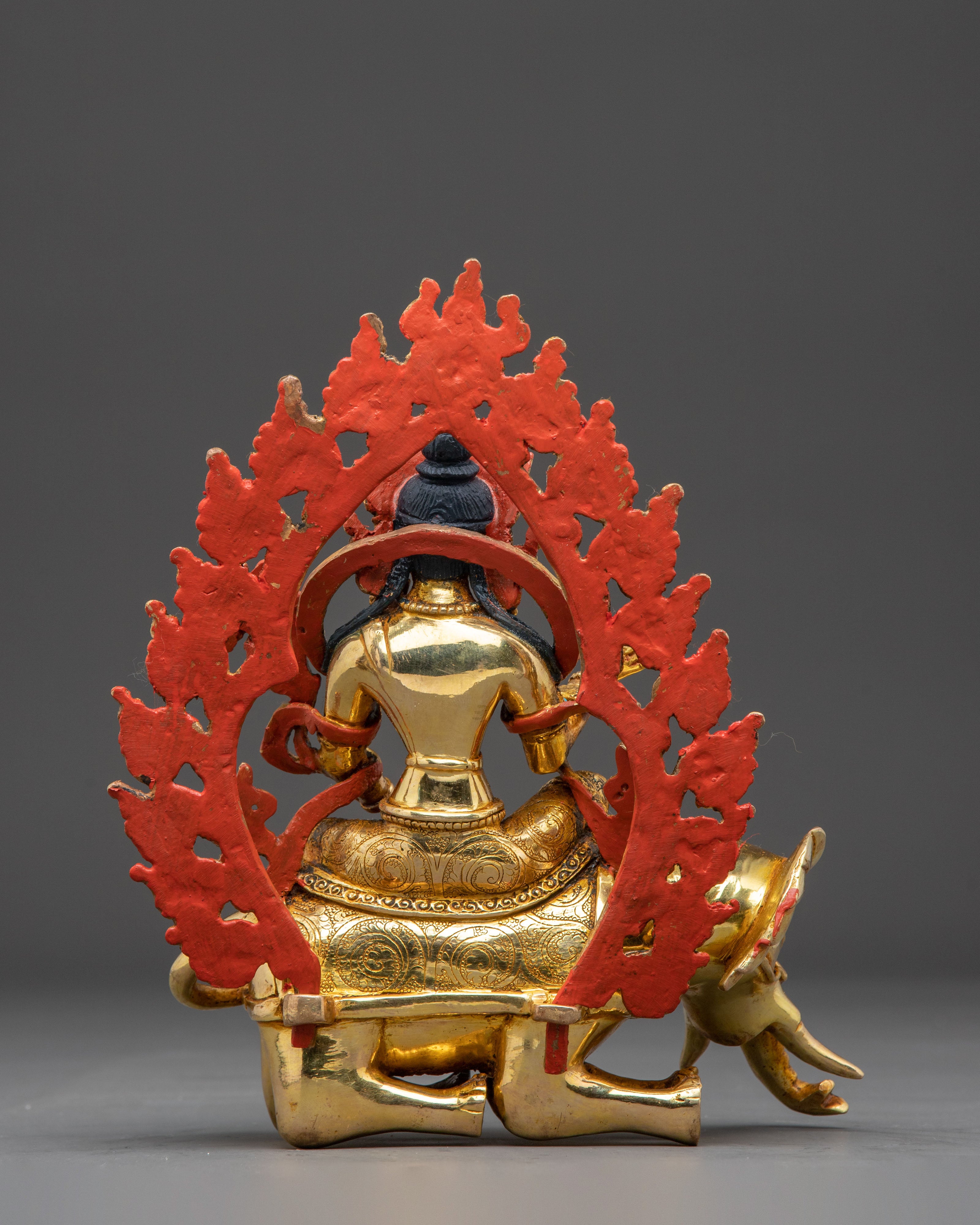 Golden Statue of Samanthabhadra | Dharma Protector