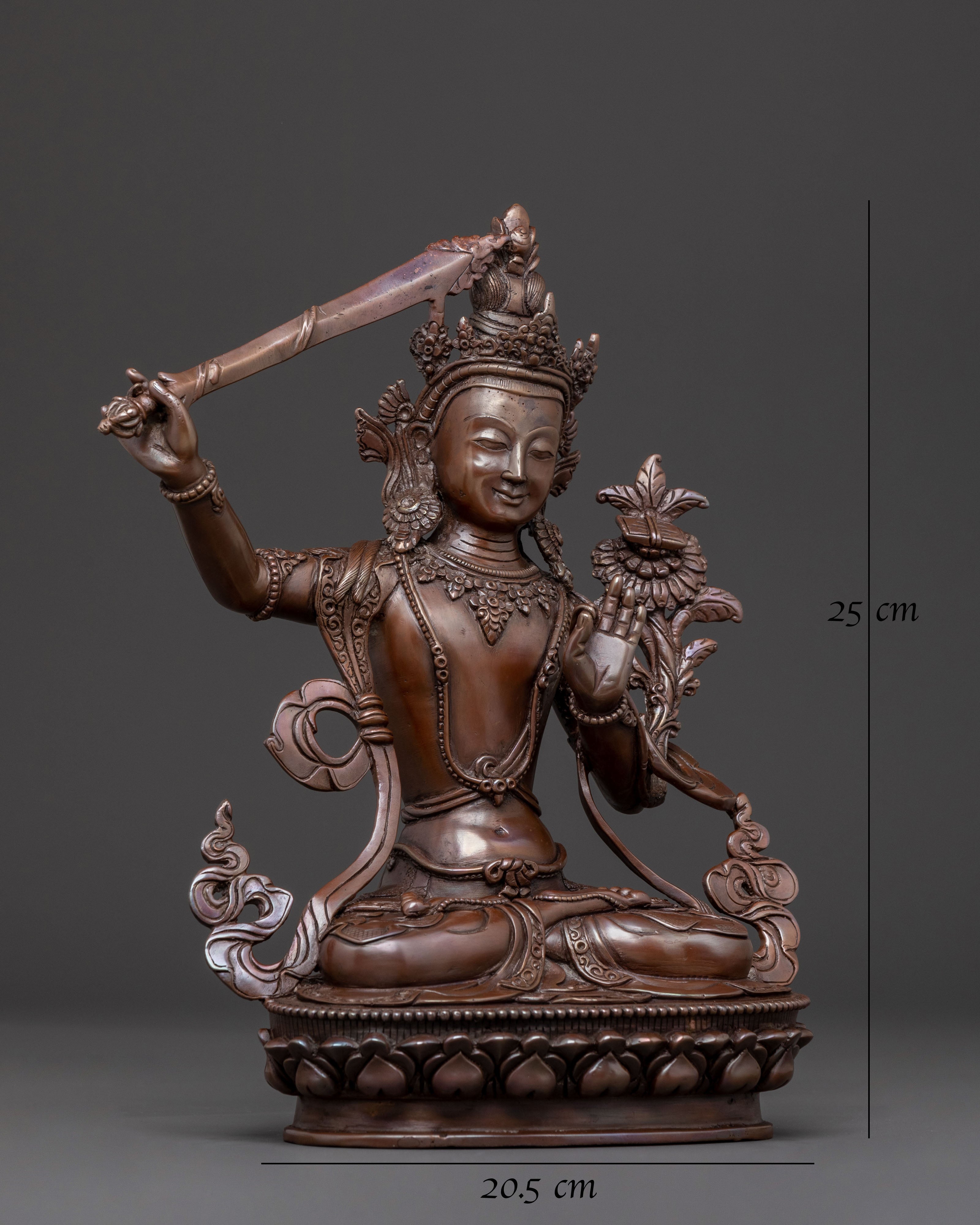 Manjushri Sacred Statue | Embodiment of Wisdom