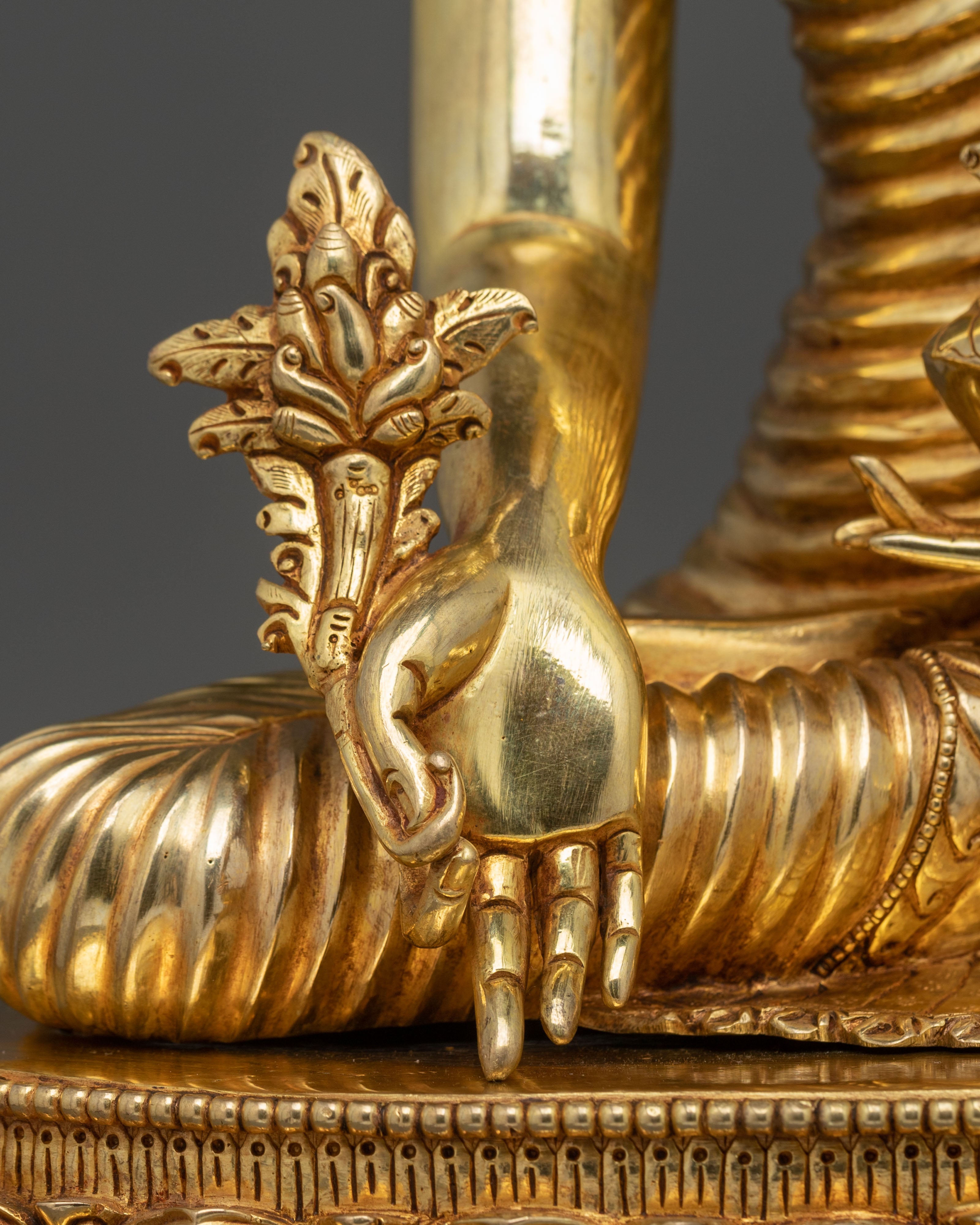 Healing Buddha "Bhaishajyaguru" Sculpture | Tibetan Buddhist Shrine